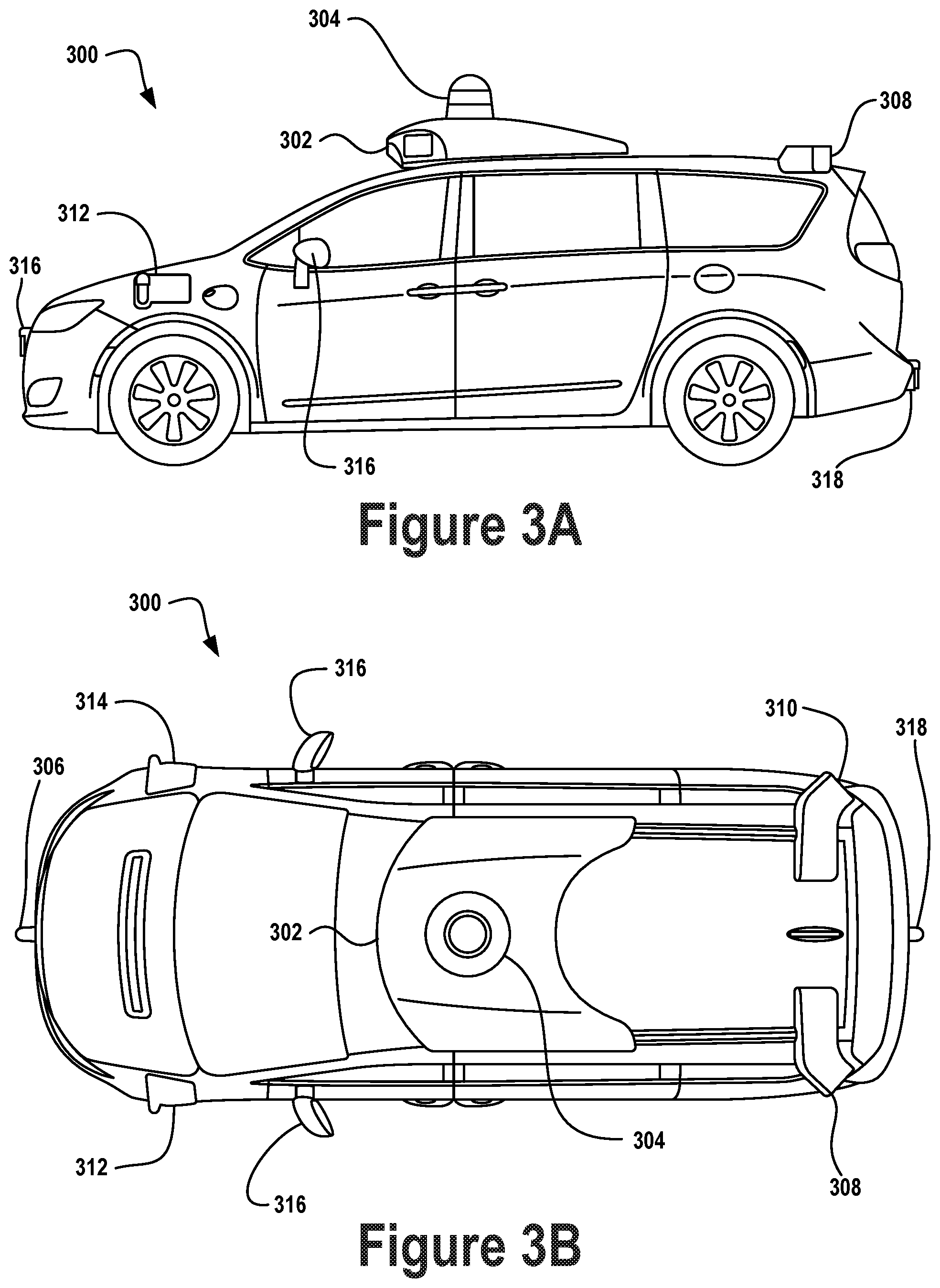Patent US12105200 Figure 3 – Detecting retroreflectors in NIR images to control LIDAR scan