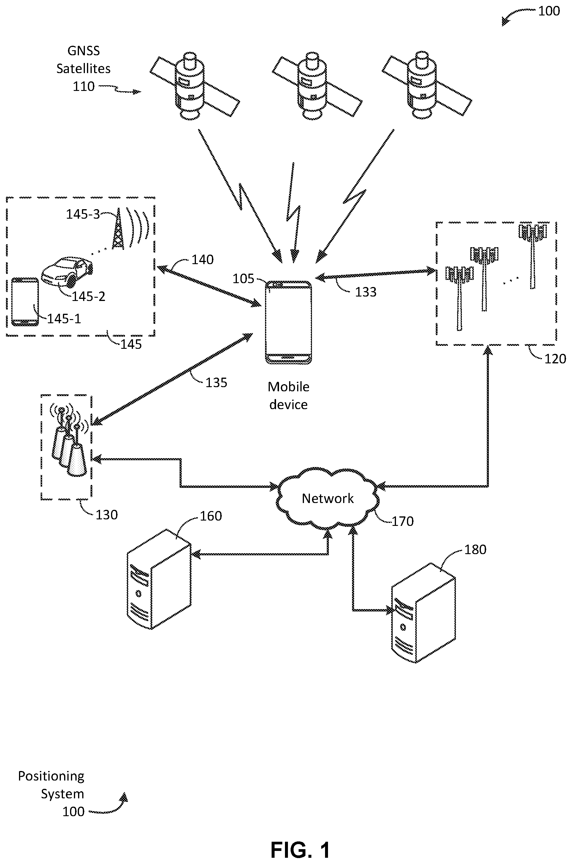 Patent US12105210 Figure 1 – Accuracy-based GNSS band selection