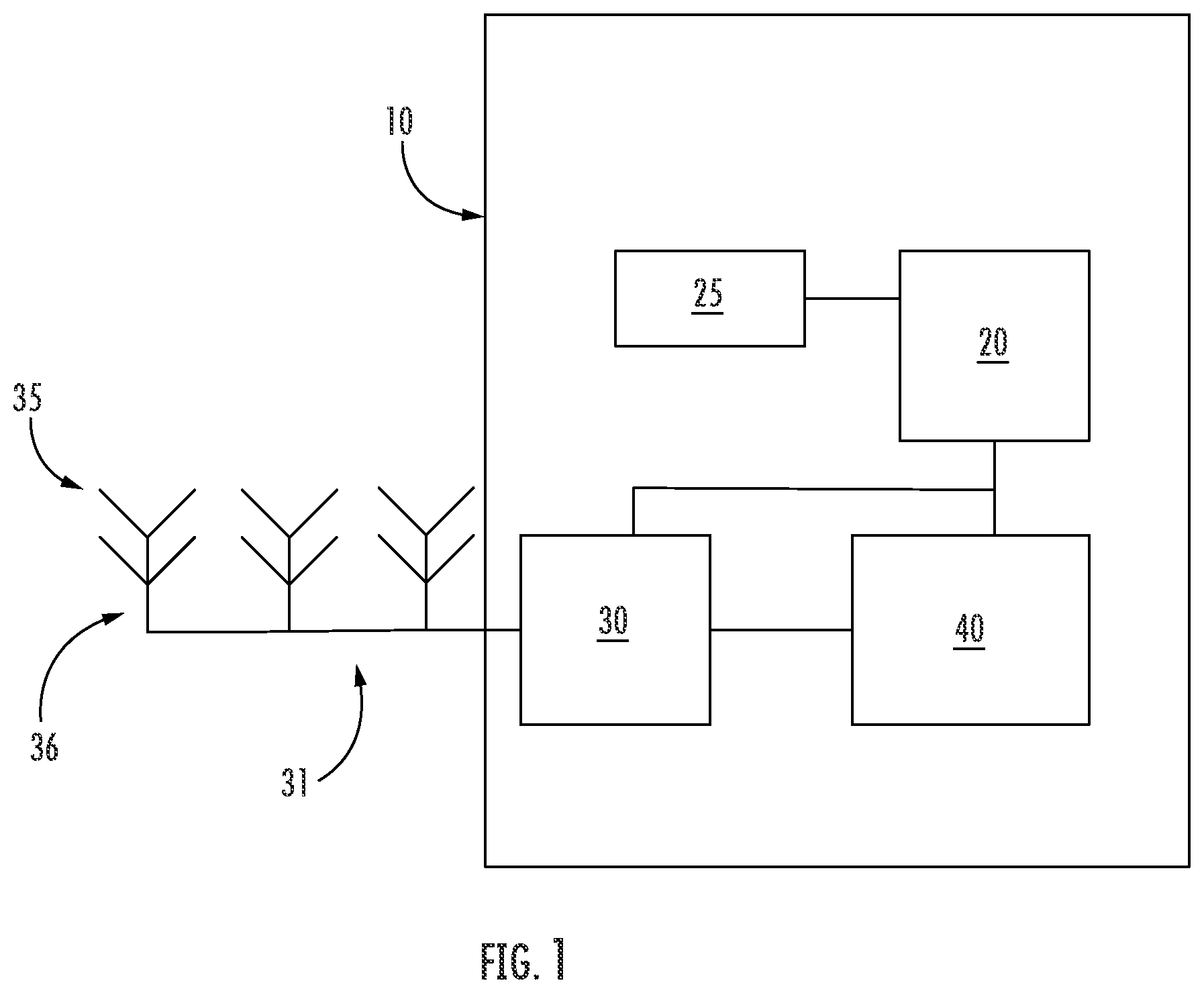 Patent US12105213 Figure 1 – Positioning and self-calibration mechanism using moving AoA locator