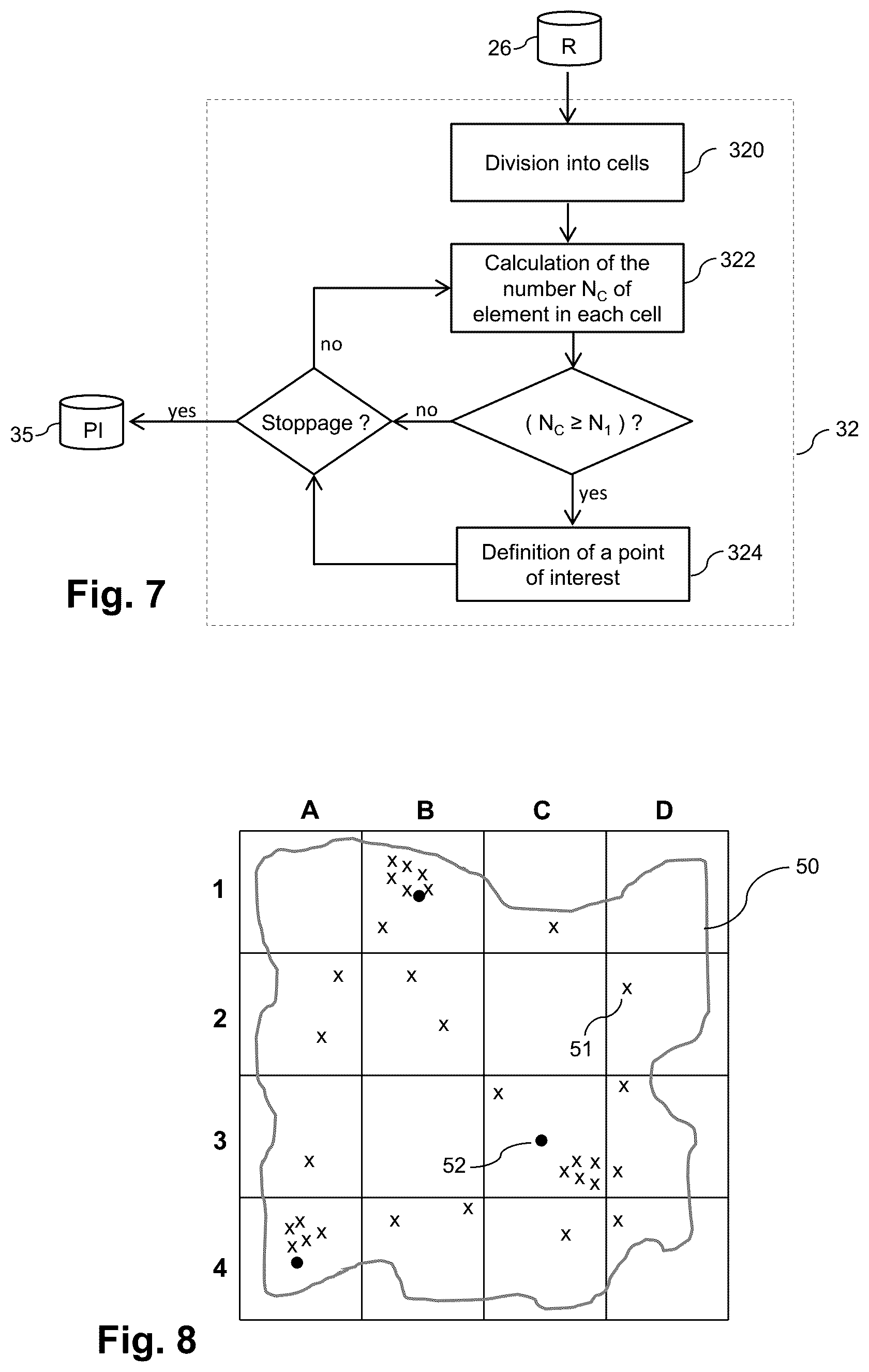 Patent US12105215 Figure 4 – Method and system for geolocating a terminal occupying particular geographical positions