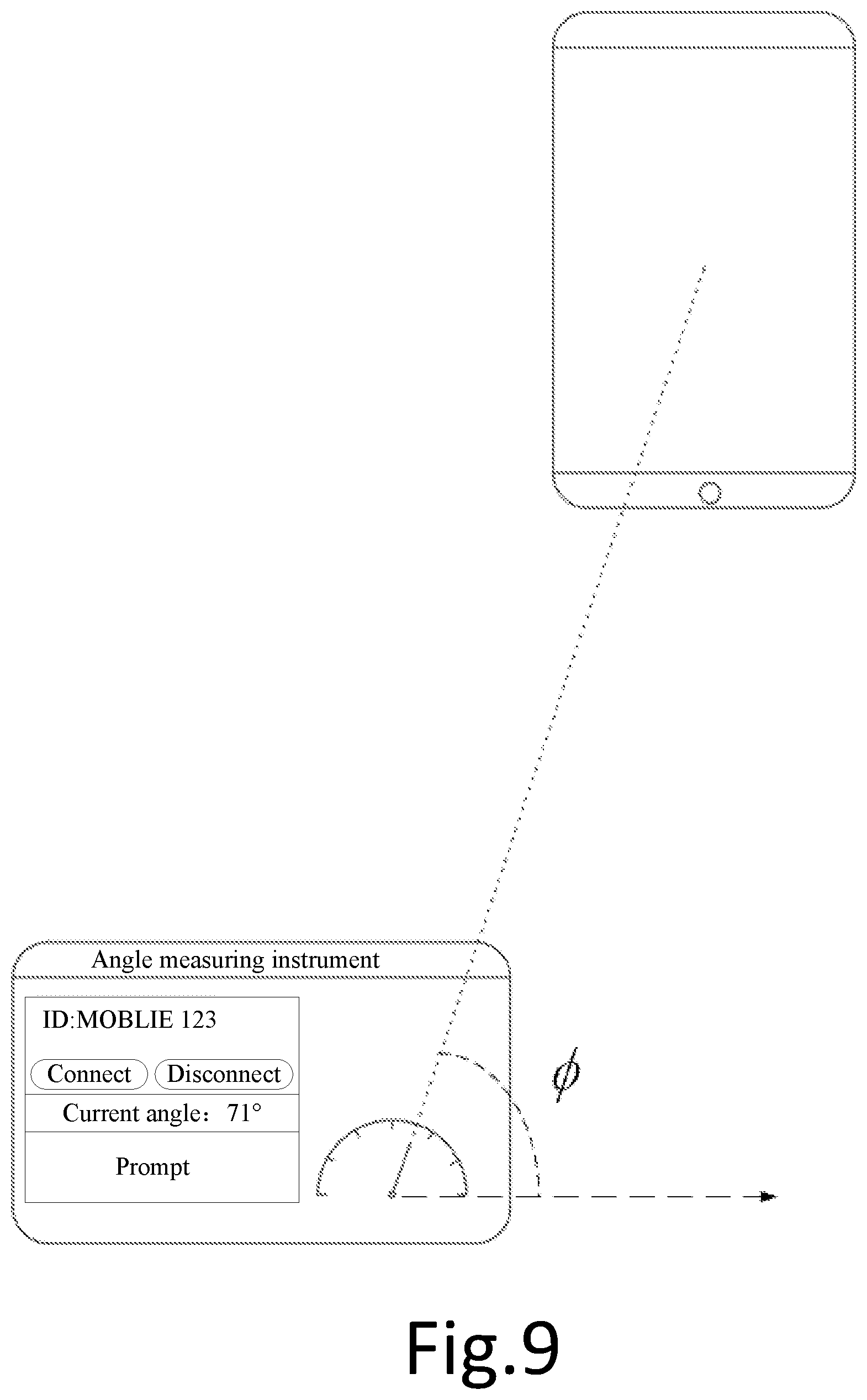 Patent US12105217 Figure 8 – Method, device and system for determining relative angle between intelligent devices