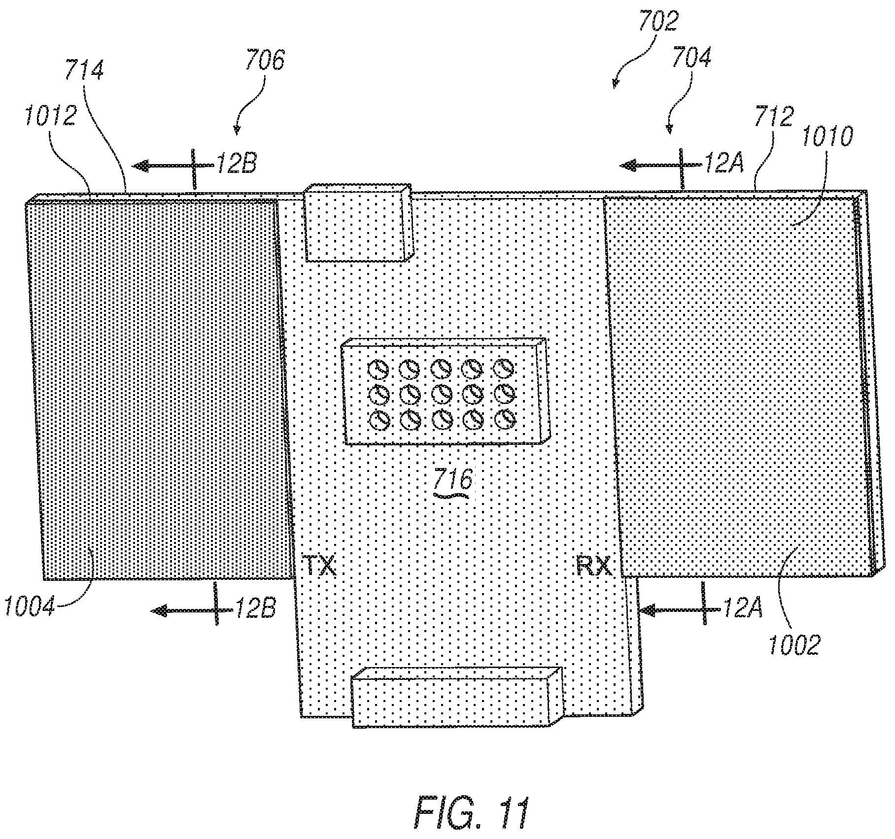 Patent US12105218 Figure 11 – Noise reduction in an ultra-wideband (UWB) radar