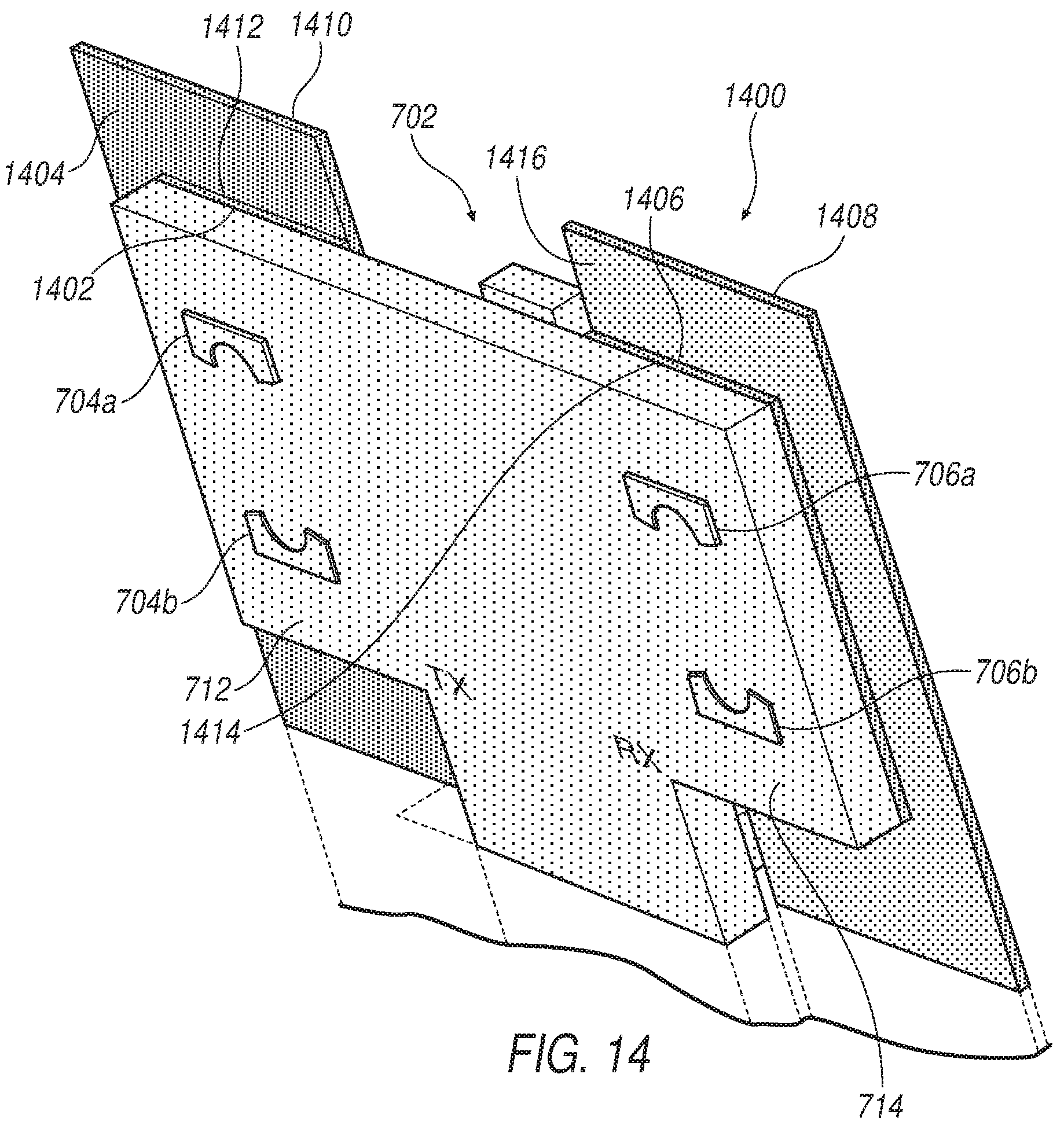 Patent US12105218 Figure 14 – Noise reduction in an ultra-wideband (UWB) radar