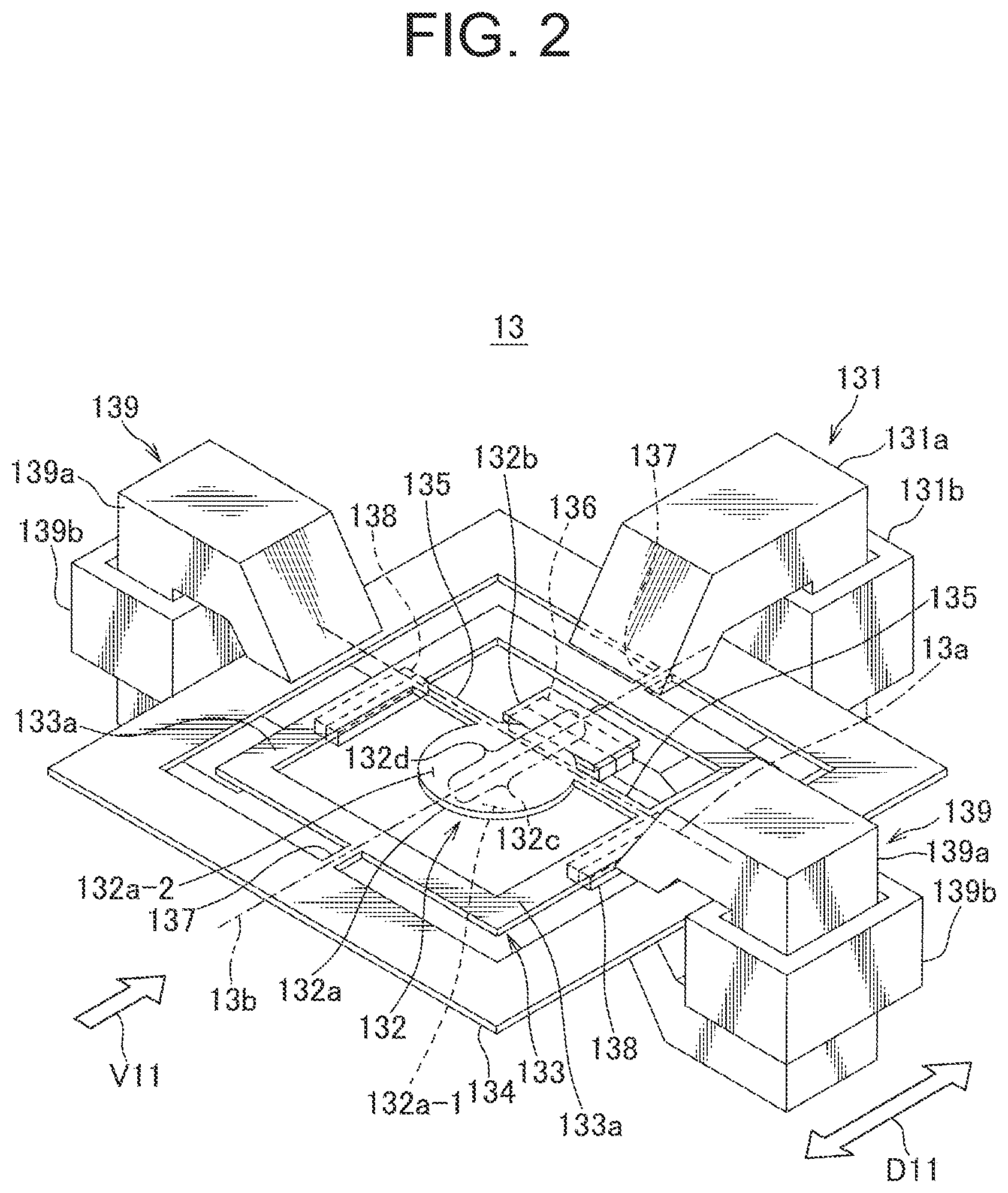 Patent US12105221 Figure 2 – Reflector with actuator, optical scanner, and mirror actuator
