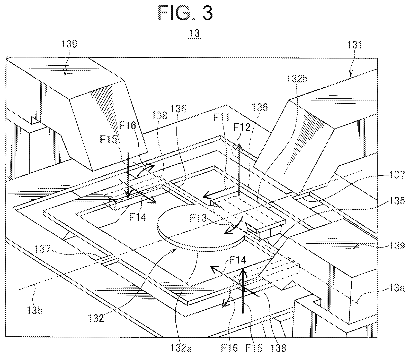 Patent US12105221 Figure 3 – Reflector with actuator, optical scanner, and mirror actuator