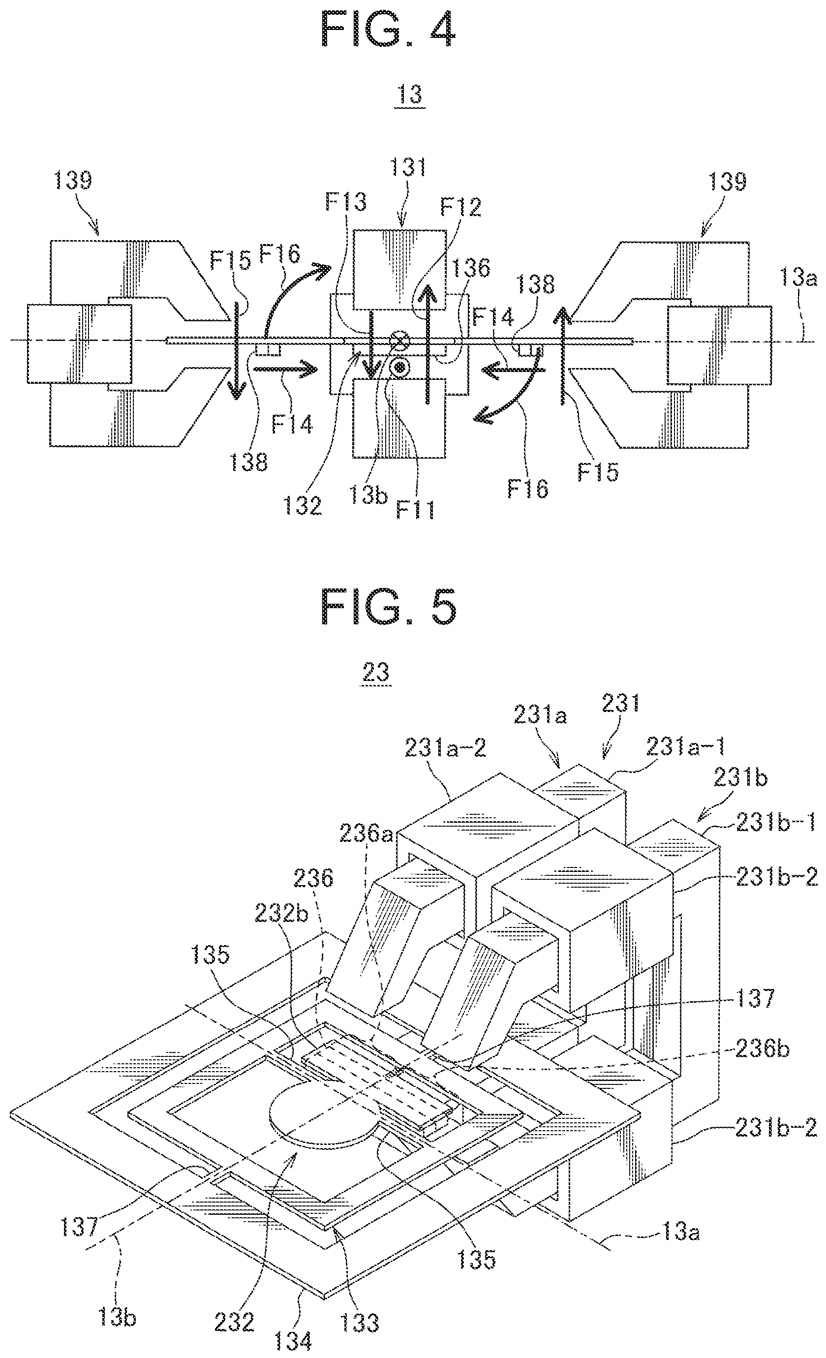 Patent US12105221 Figure 4 – Reflector with actuator, optical scanner, and mirror actuator