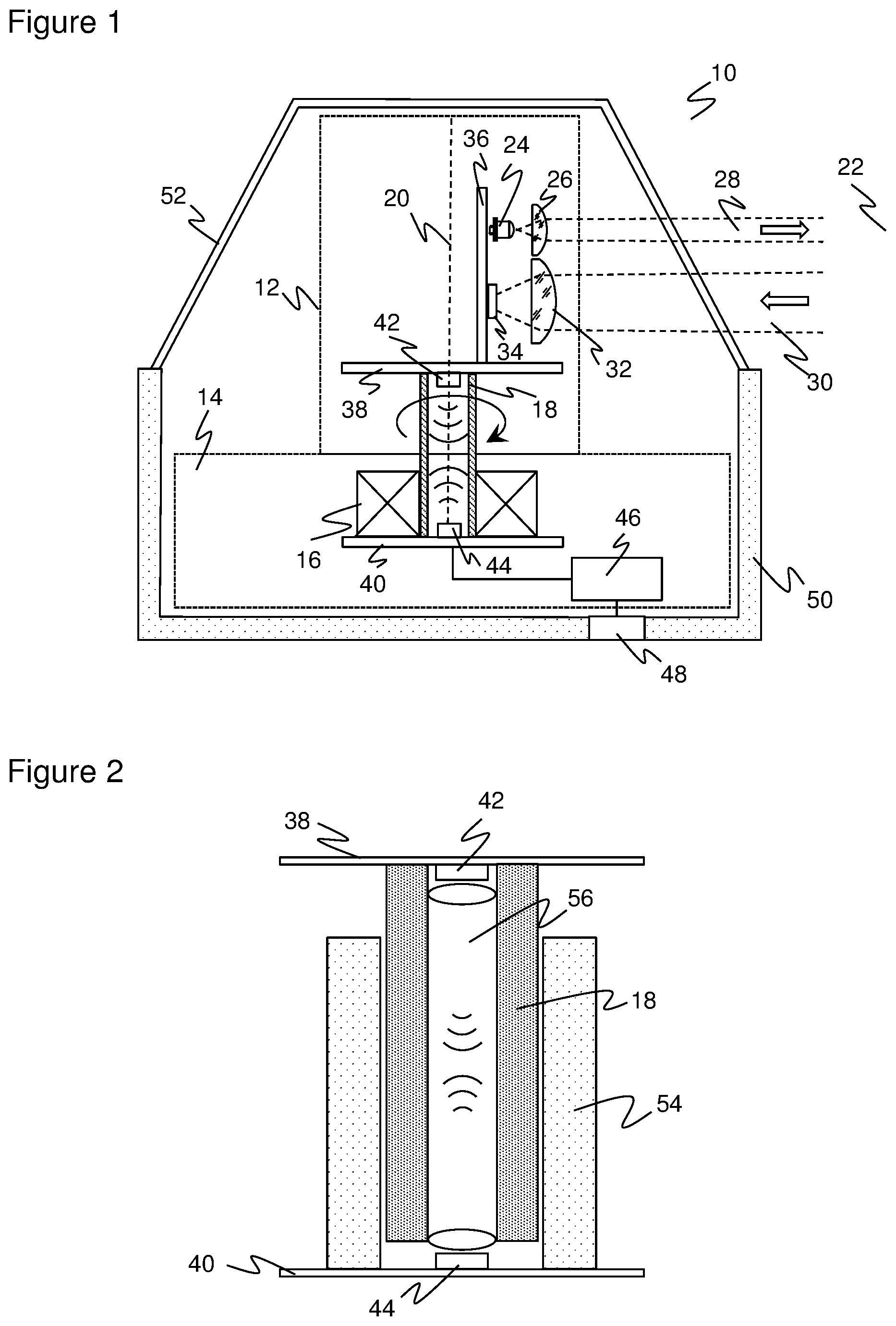 Patent US12105223 Figure 1 – Optoelectronic sensor and method for detecting objects