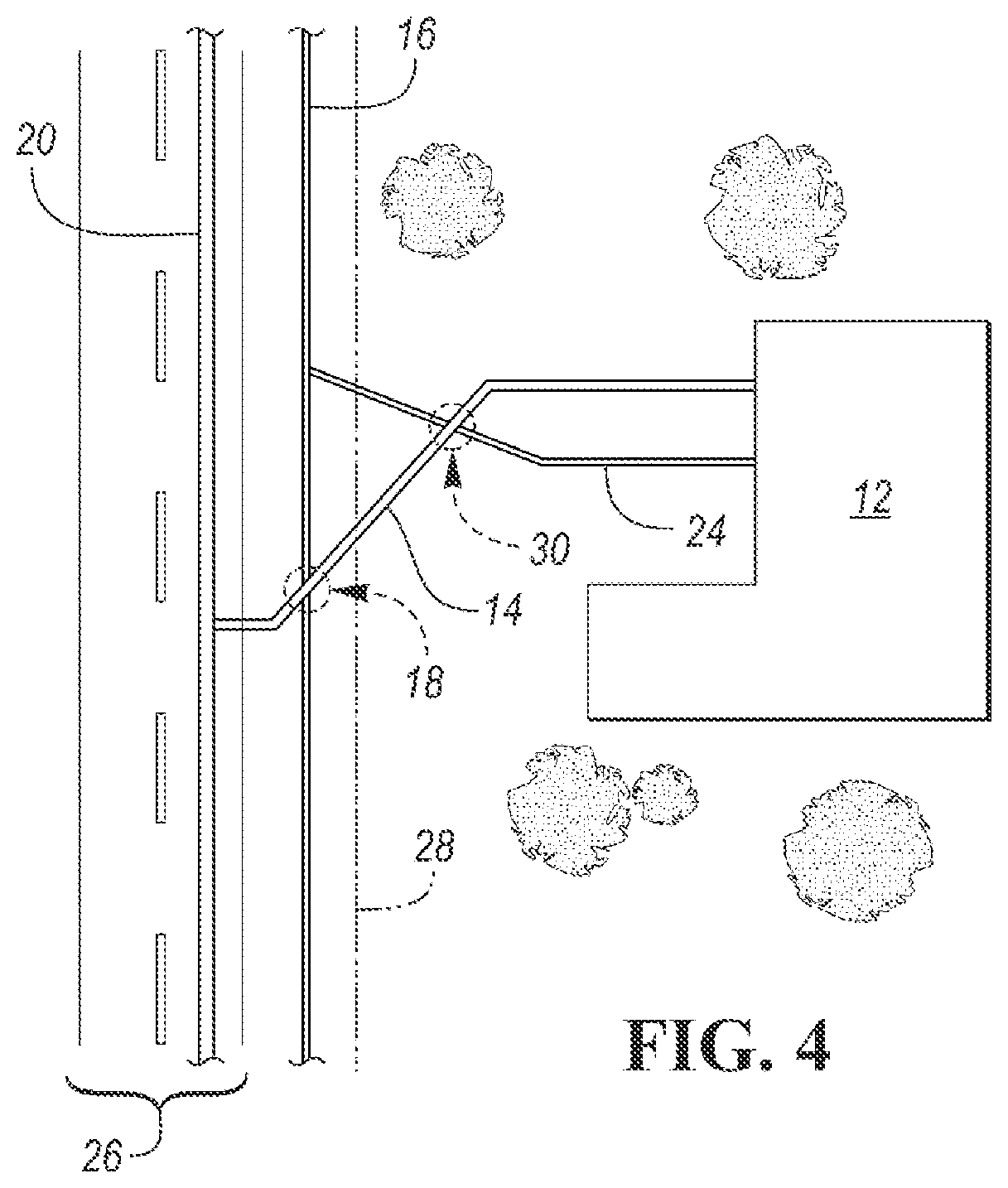 Patent US12105233 Figure 2 – System and method for acoustically detecting cross bores