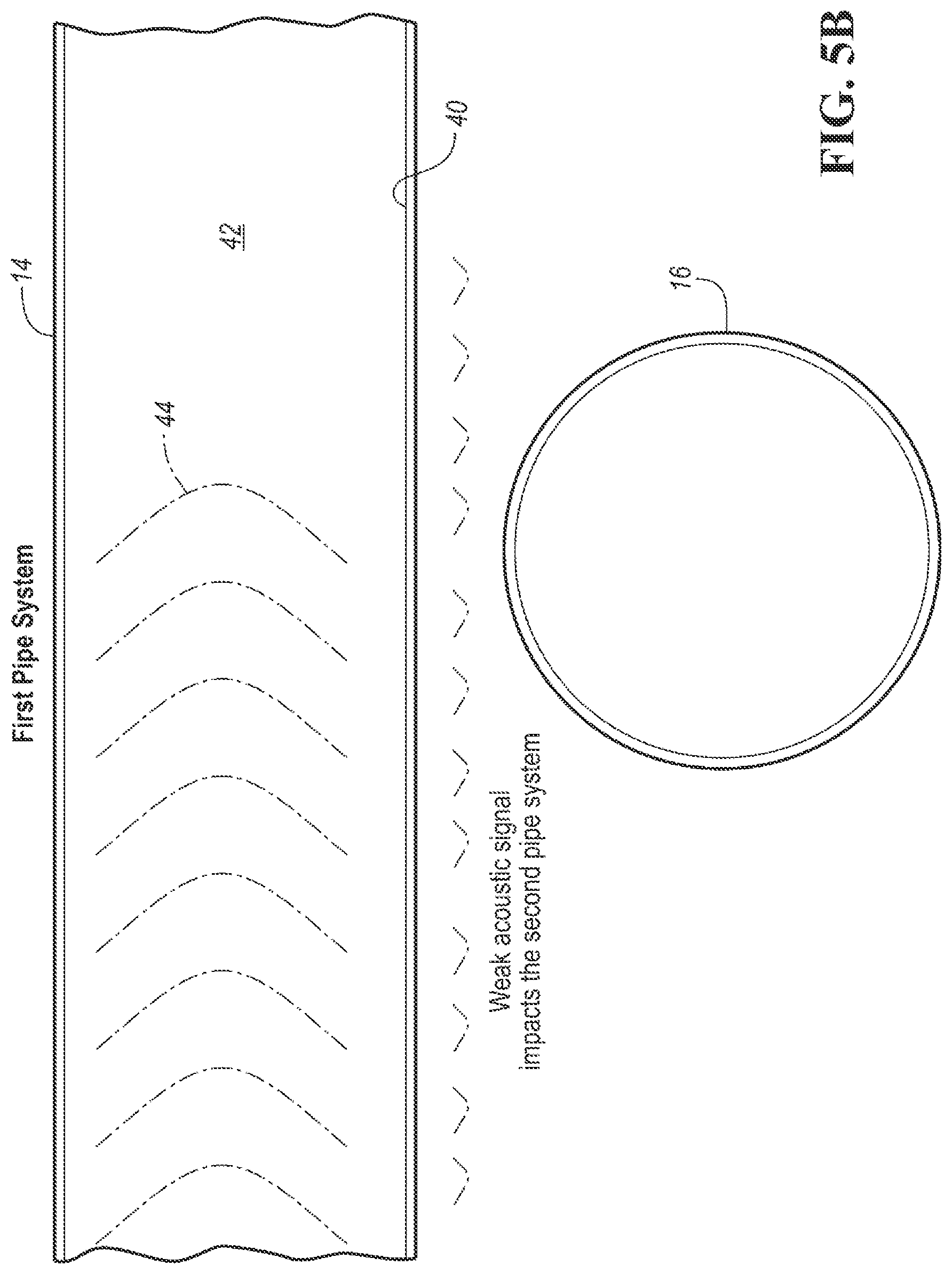 Patent US12105233 Figure 4 – System and method for acoustically detecting cross bores