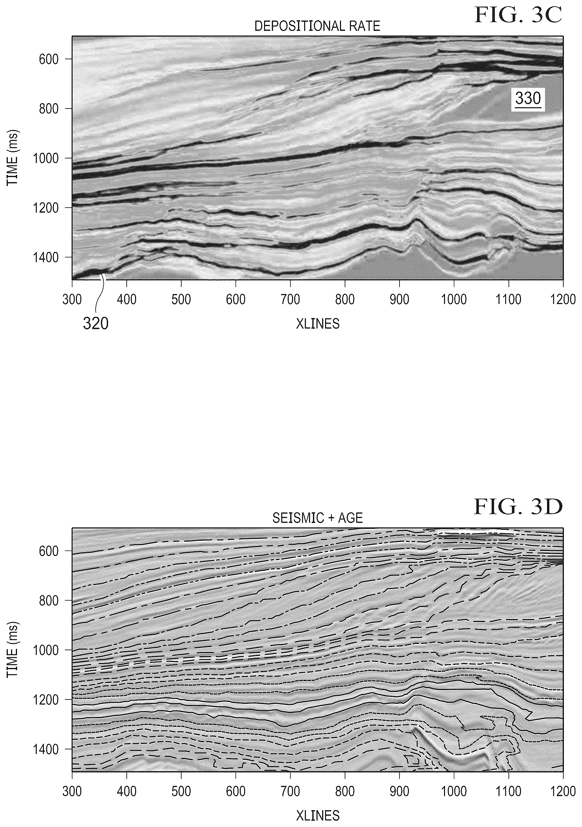 Patent US12105237 Figure 4 – Method for generating a geological age model from incomplete horizon interpretations