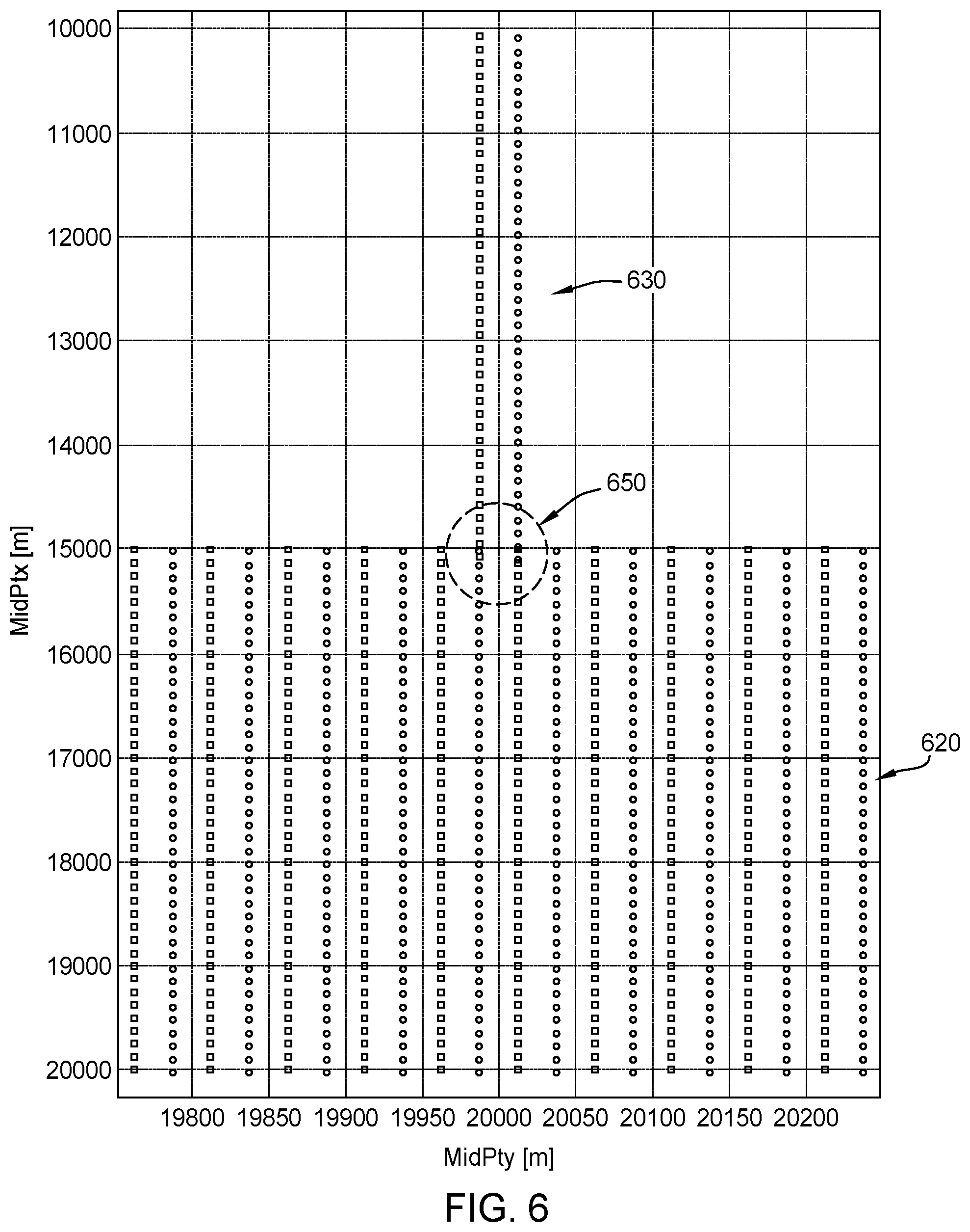 Patent US12105238 Figure 8 – Long offset acquisition