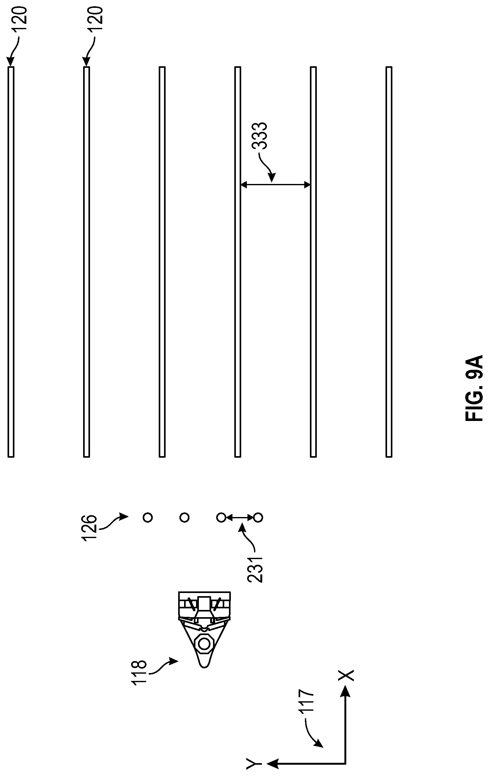 Patent US12105239 Figure 14 – Surveying with non-uniform survey configuration with wide-tow source geometry