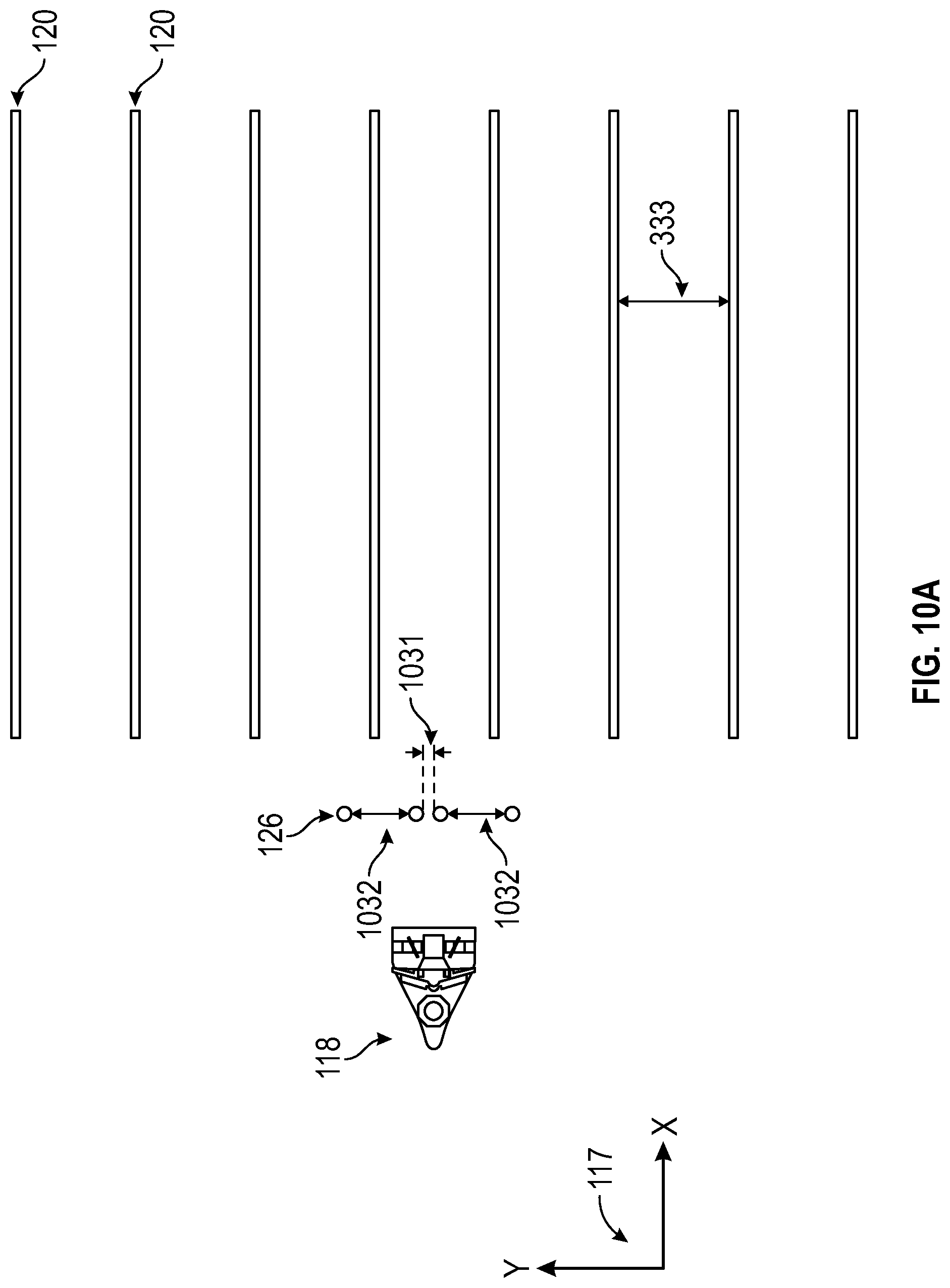 Patent US12105239 Figure 16 – Surveying with non-uniform survey configuration with wide-tow source geometry