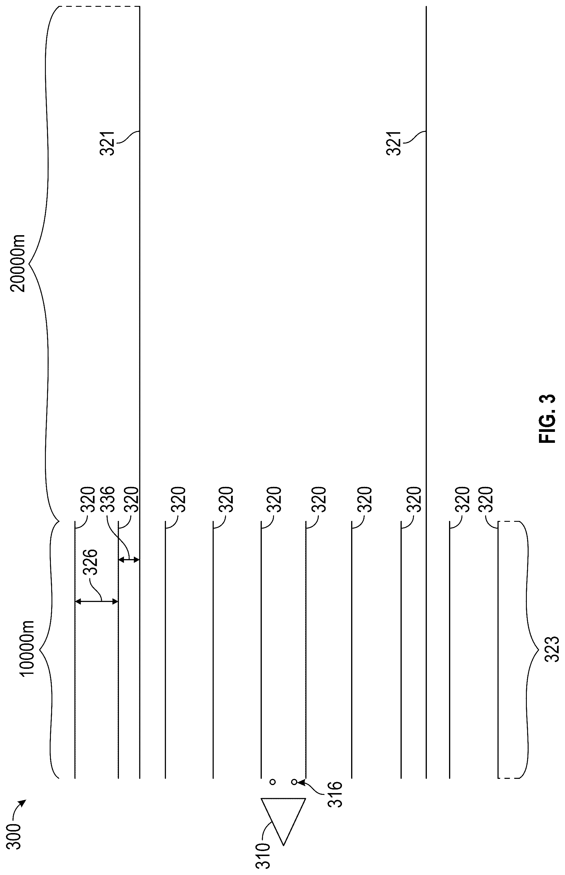 Patent US12105240 Figure 3 – Long-offset acquisition with improved low frequency performance for full wavefield inversion