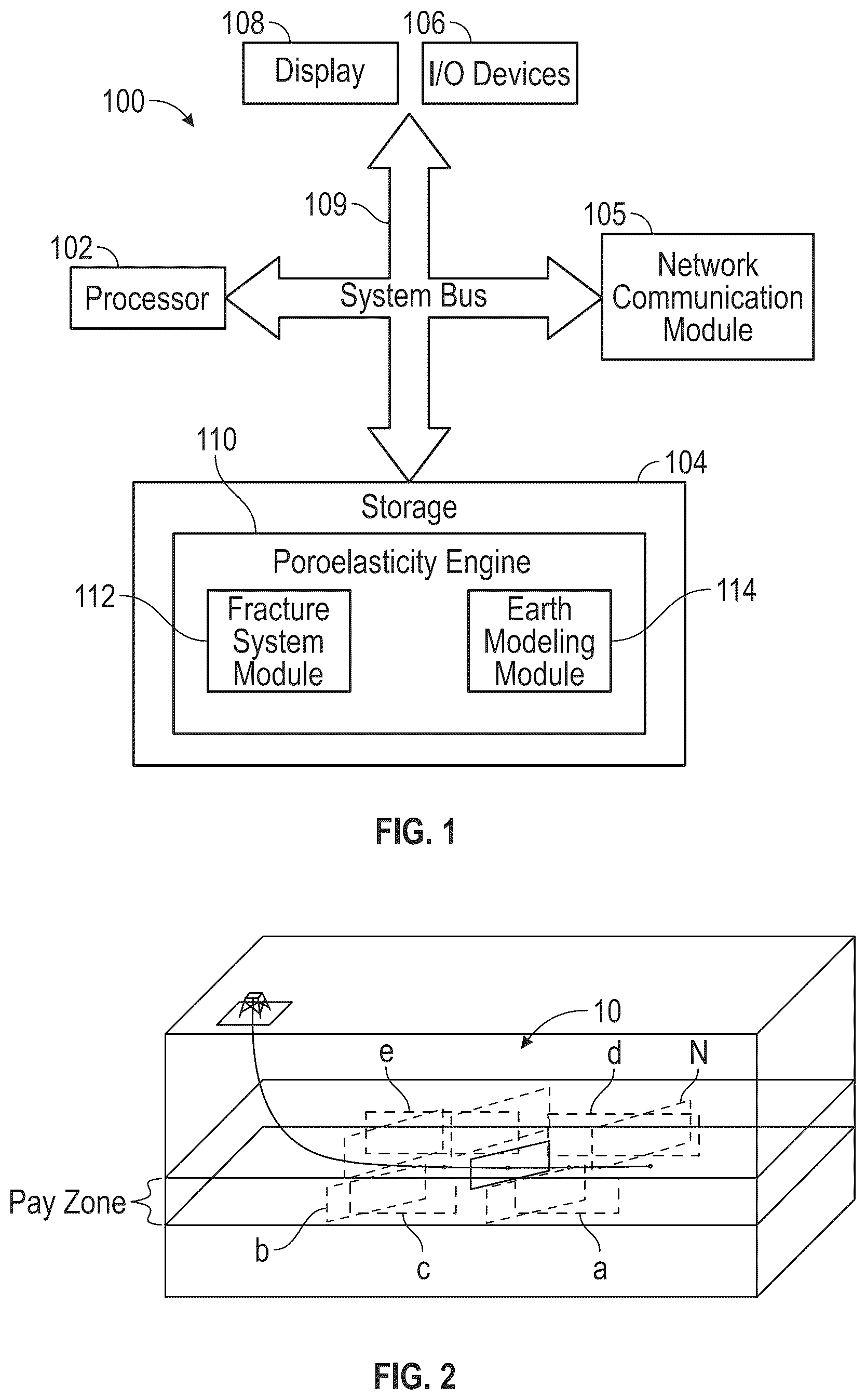 Patent US12105242 Figure 1 – Evaluating anisotropic effective permeability in rock formations having natural fracture networks