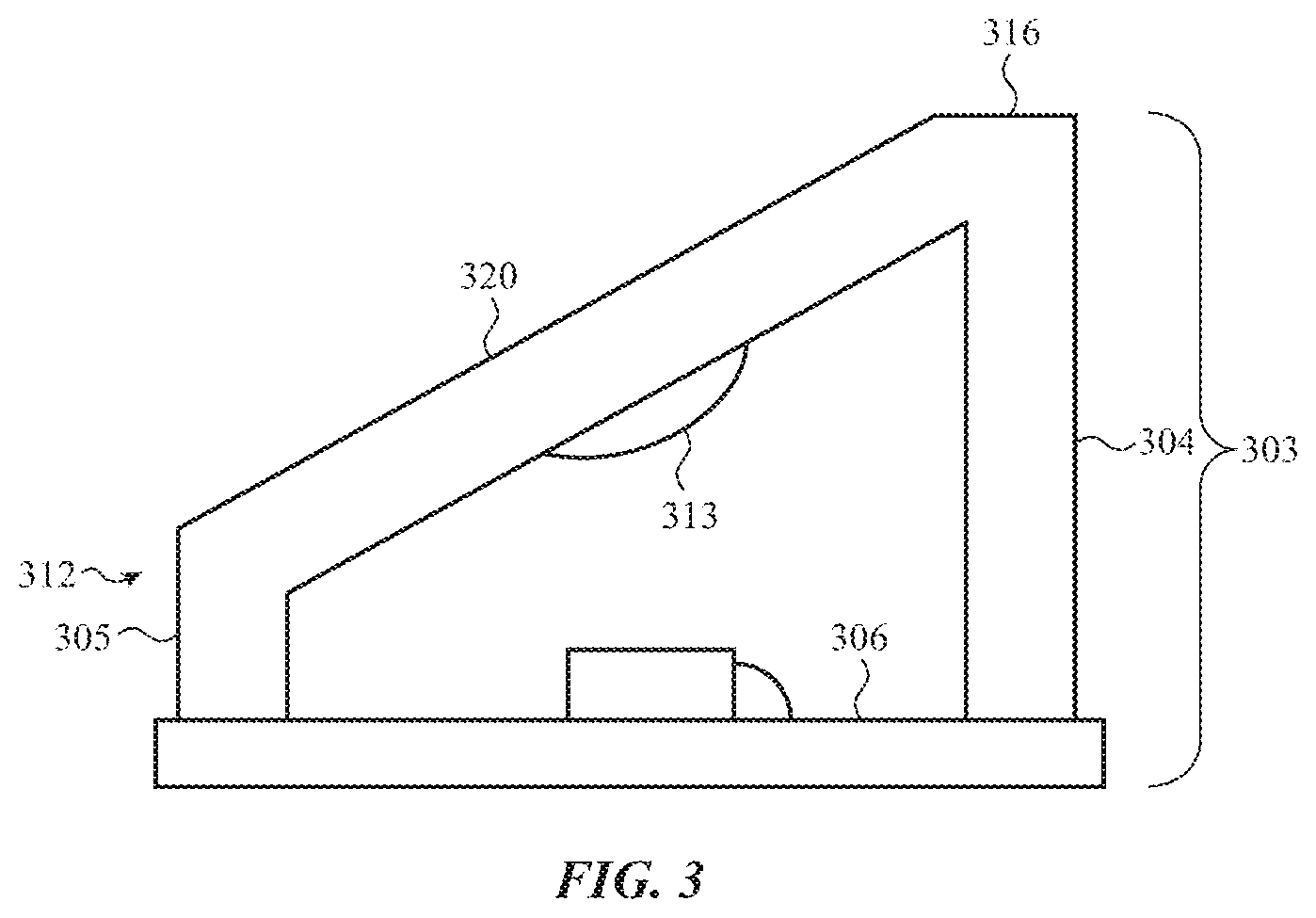 Patent US12105247 Figure 4 – Beam-tilting light source enclosures