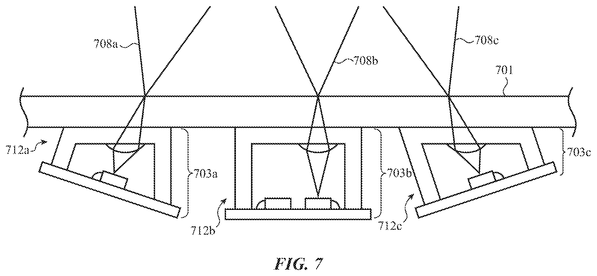 Patent US12105247 Figure 8 – Beam-tilting light source enclosures