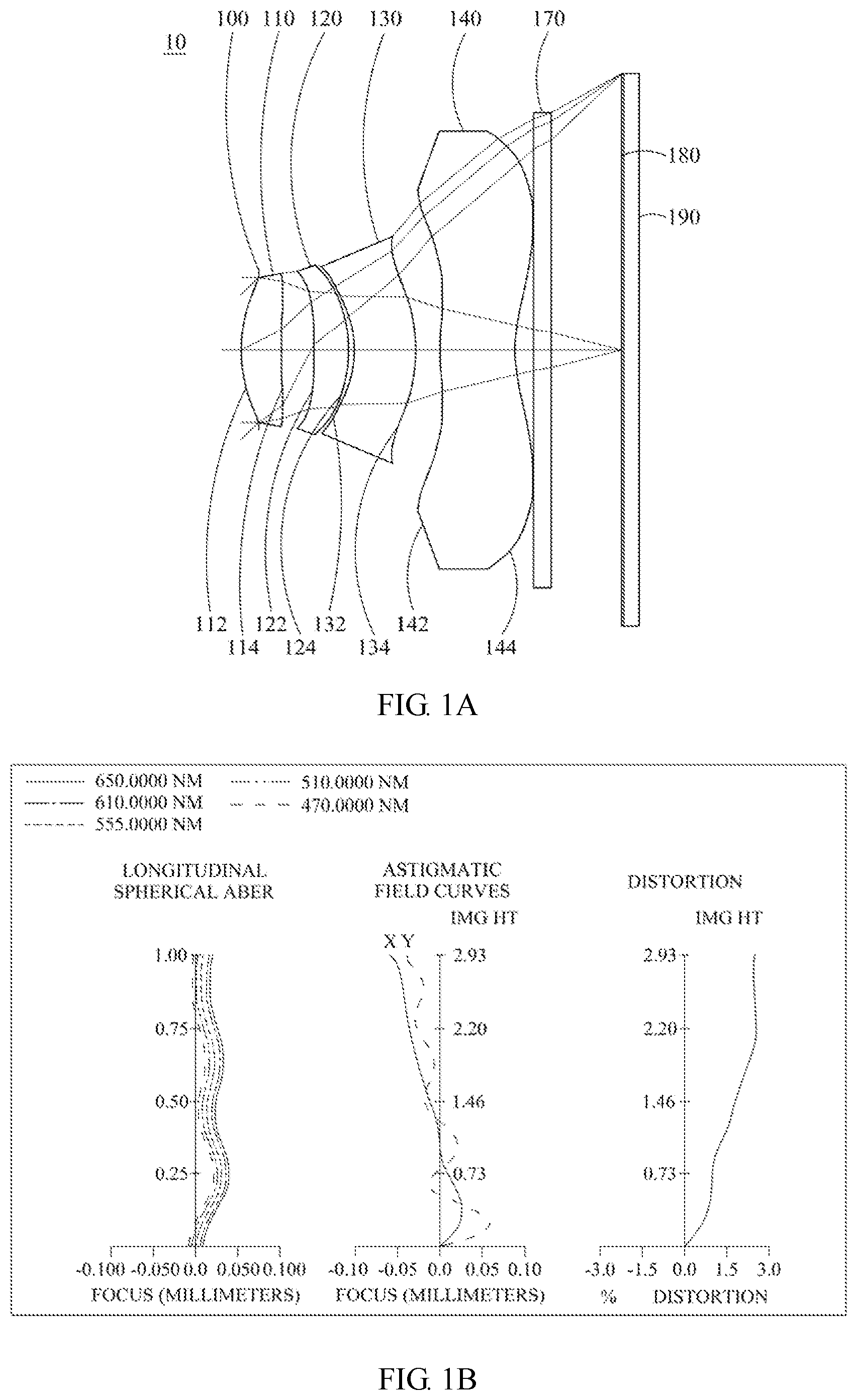 Patent US12105255 — Optical image capturing system including four lenses of ++-- or +-+-refractive powers — Figure 1