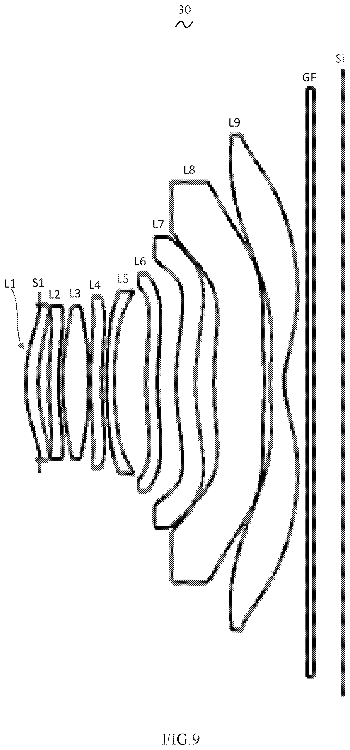 Patent US12105256 Figure 7 – Camera optical lens