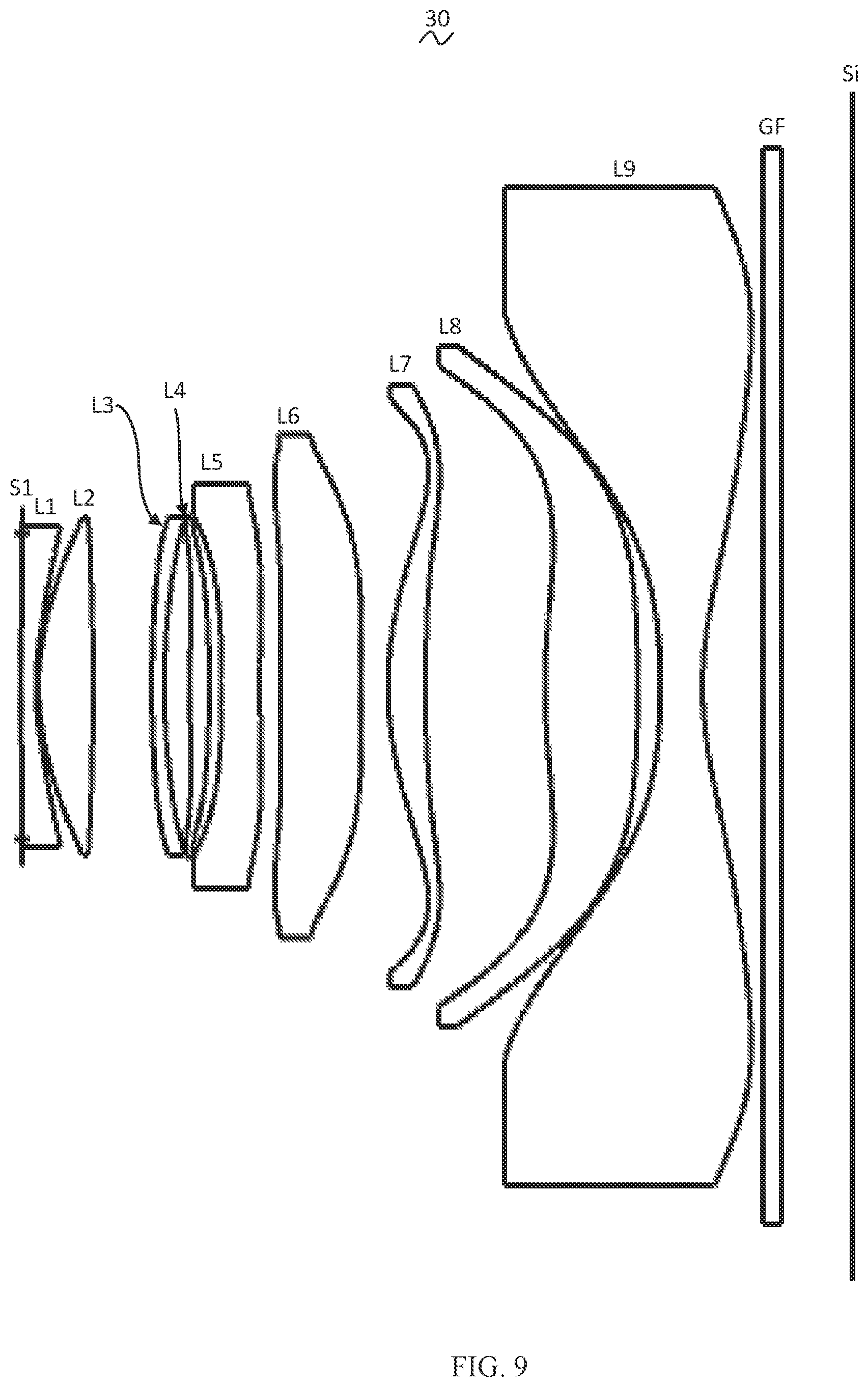 Patent US12105258 Figure 7 – Camera optical lens