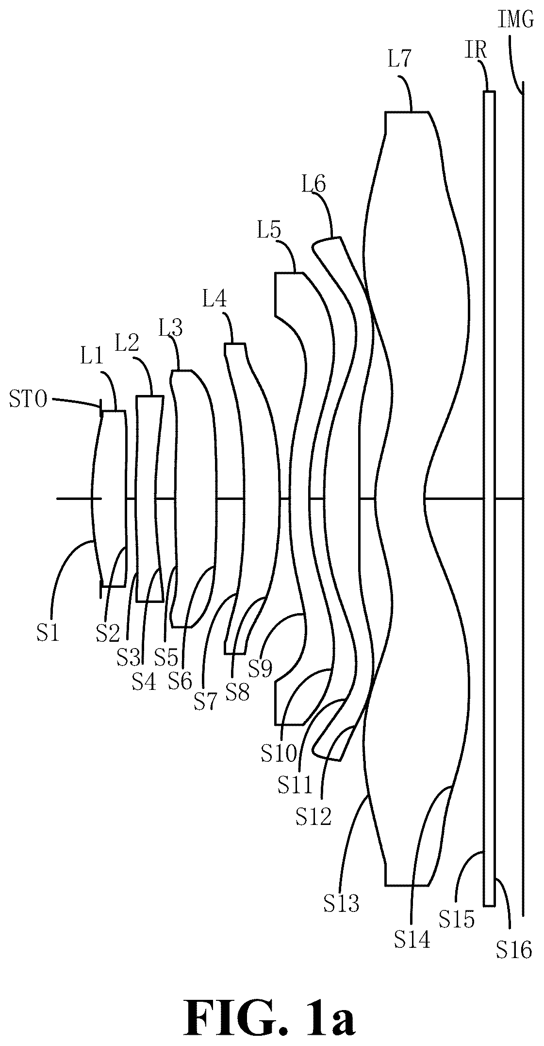 Patent US12105263 Figure 1 – Optical system, lens module, and electronic device