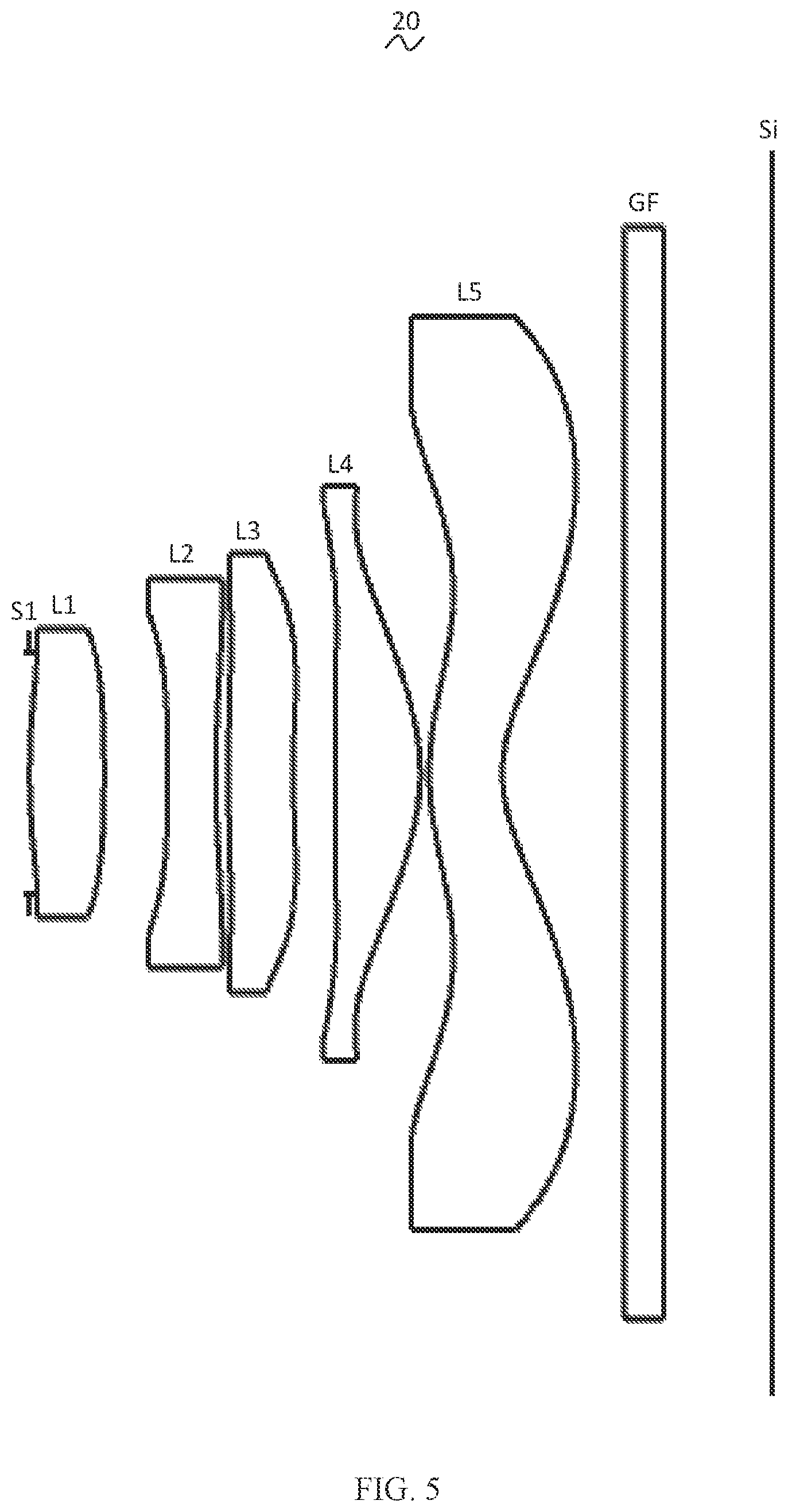 Patent US12105264 Figure 4 – Camera optical lens