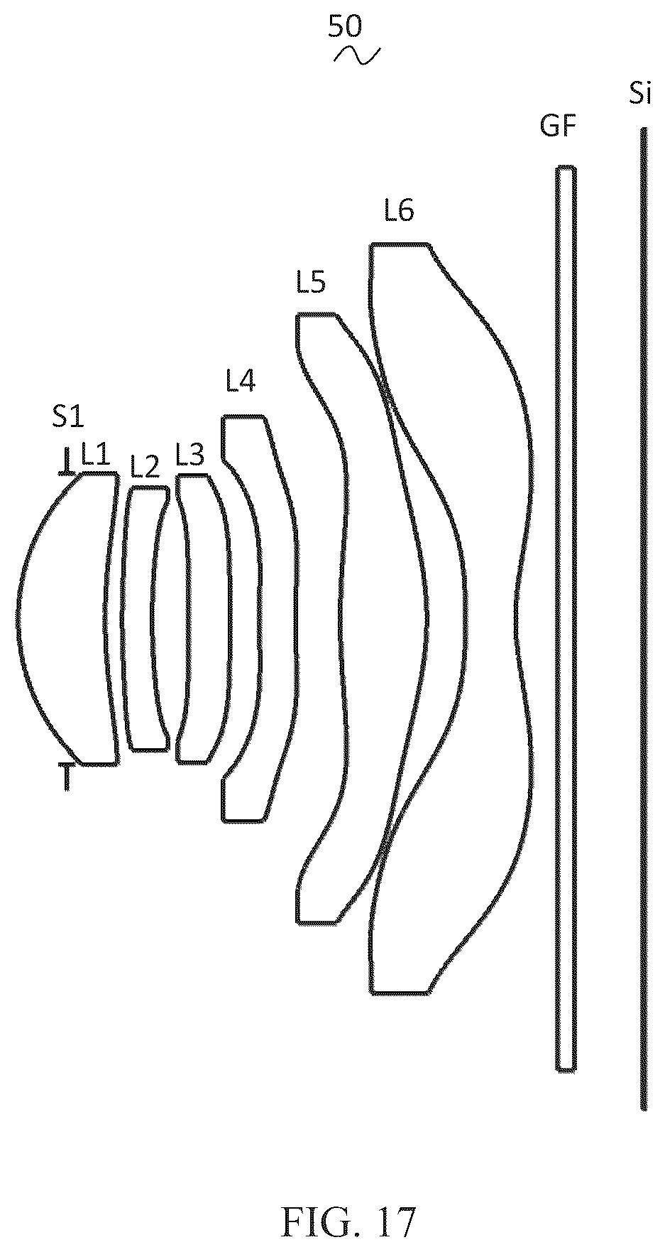Patent US12105266 Figure 13 – Camera optical lens