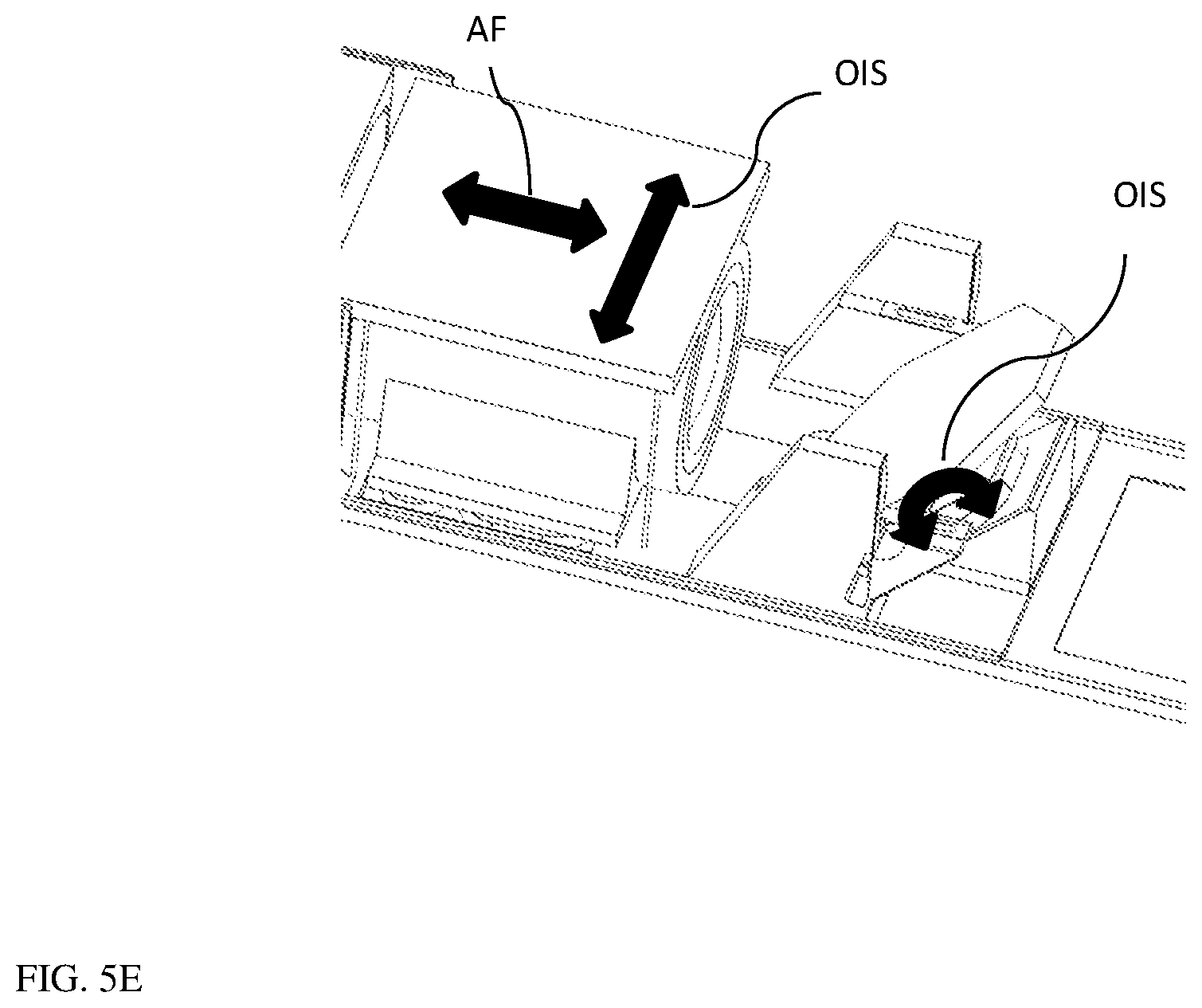 Patent US12105267 Figure 7 – Auto focus and optical image stabilization in a compact folded camera