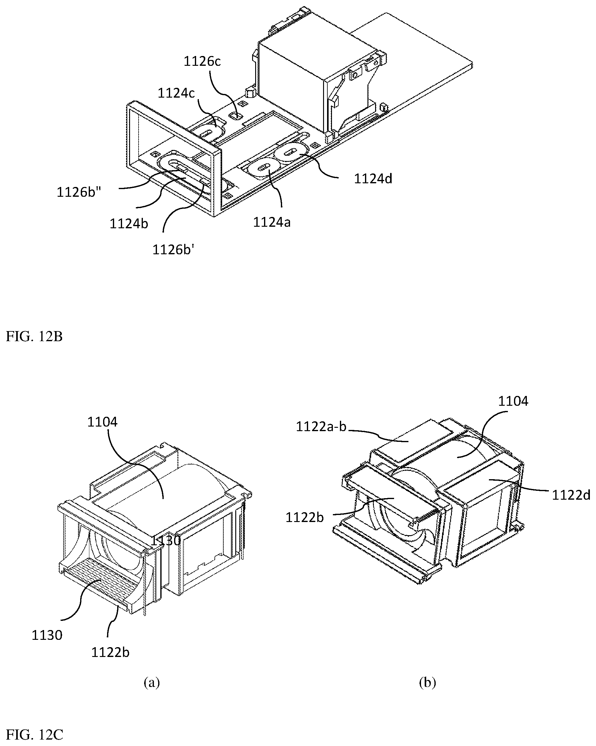 Patent US12105267 Figure 13 – Auto focus and optical image stabilization in a compact folded camera