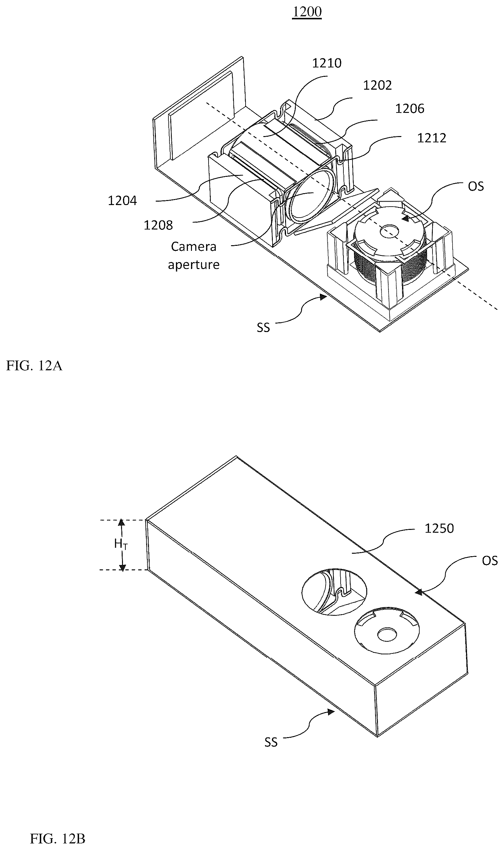 Patent US12105268 Figure 13 – Zoom dual-aperture camera with folded lens