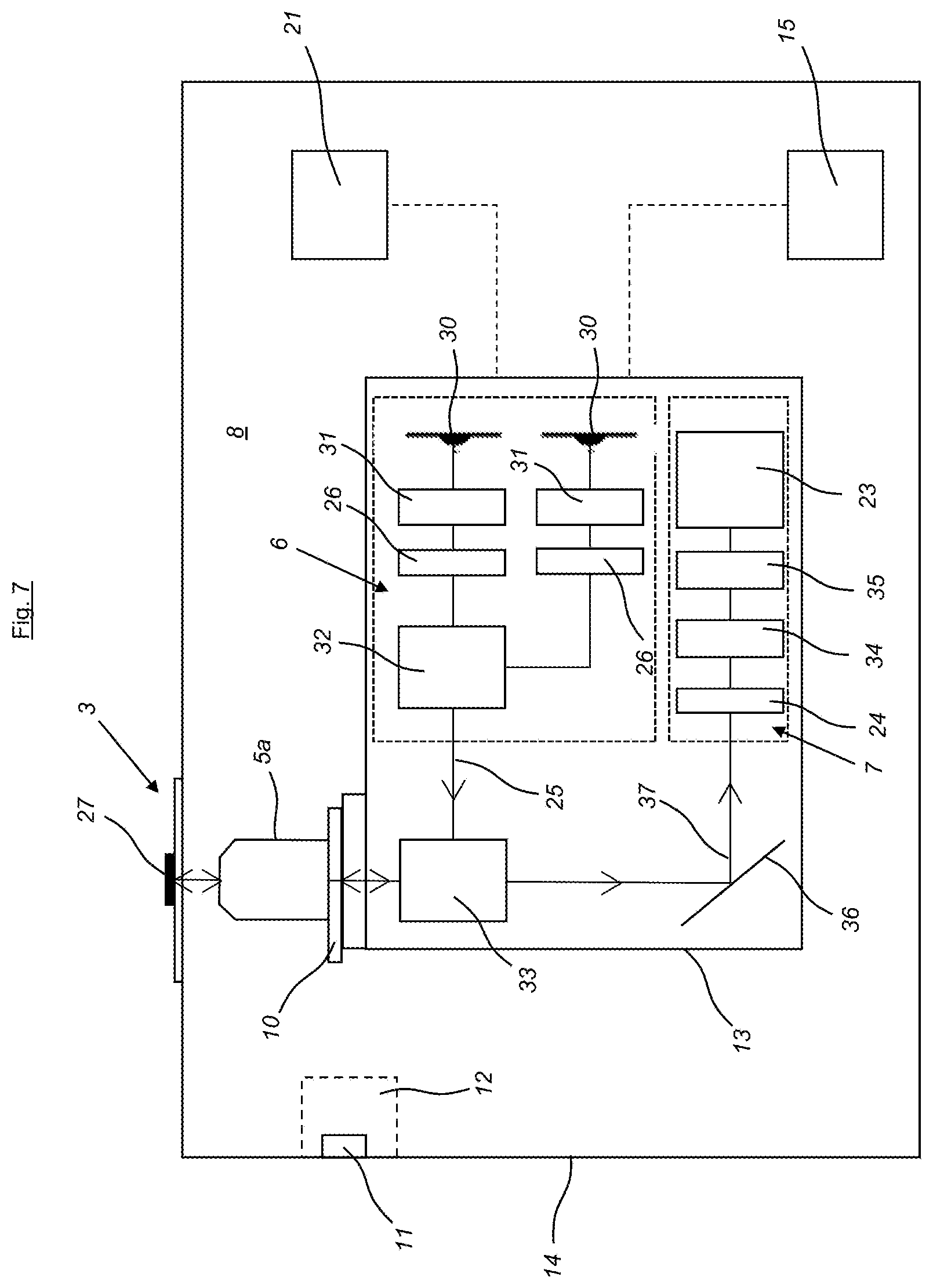 Patent US12105273 Figure 7 – Microscope having movable multi-objective optics module