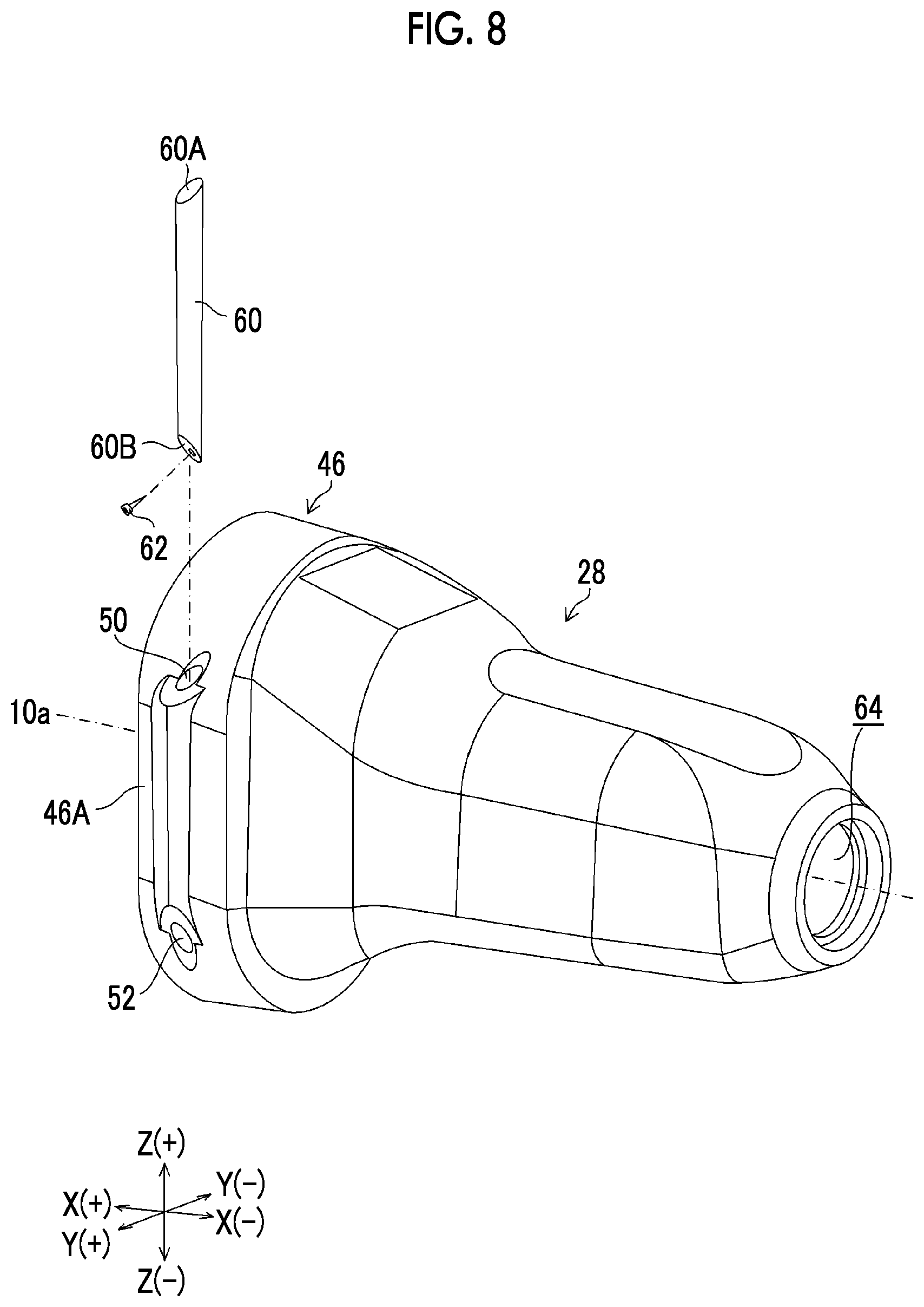 Patent US12105276 Figure 6 – Connector device for endoscope