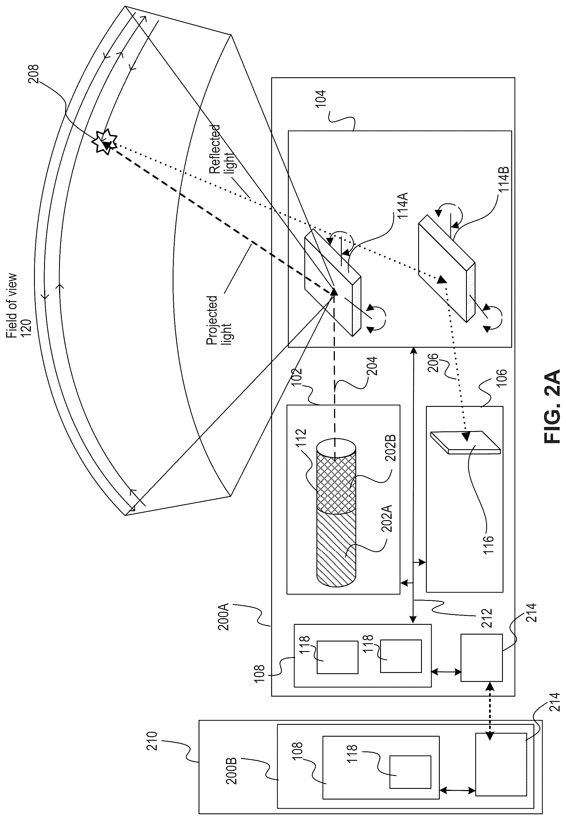 Patent US12105277 Figure 3 – Electrooptical systems having heating elements
