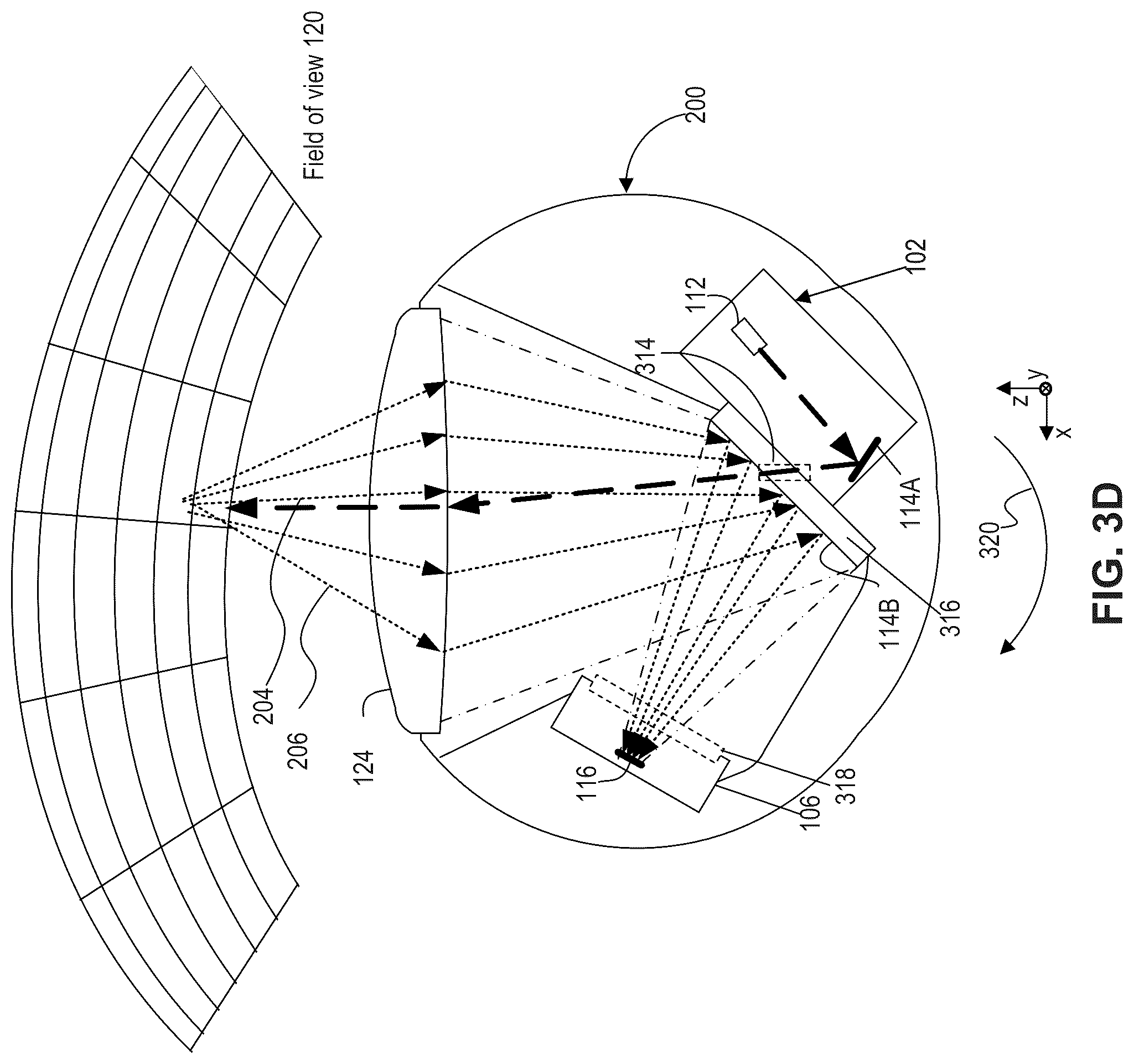 Patent US12105277 Figure 13 – Electrooptical systems having heating elements
