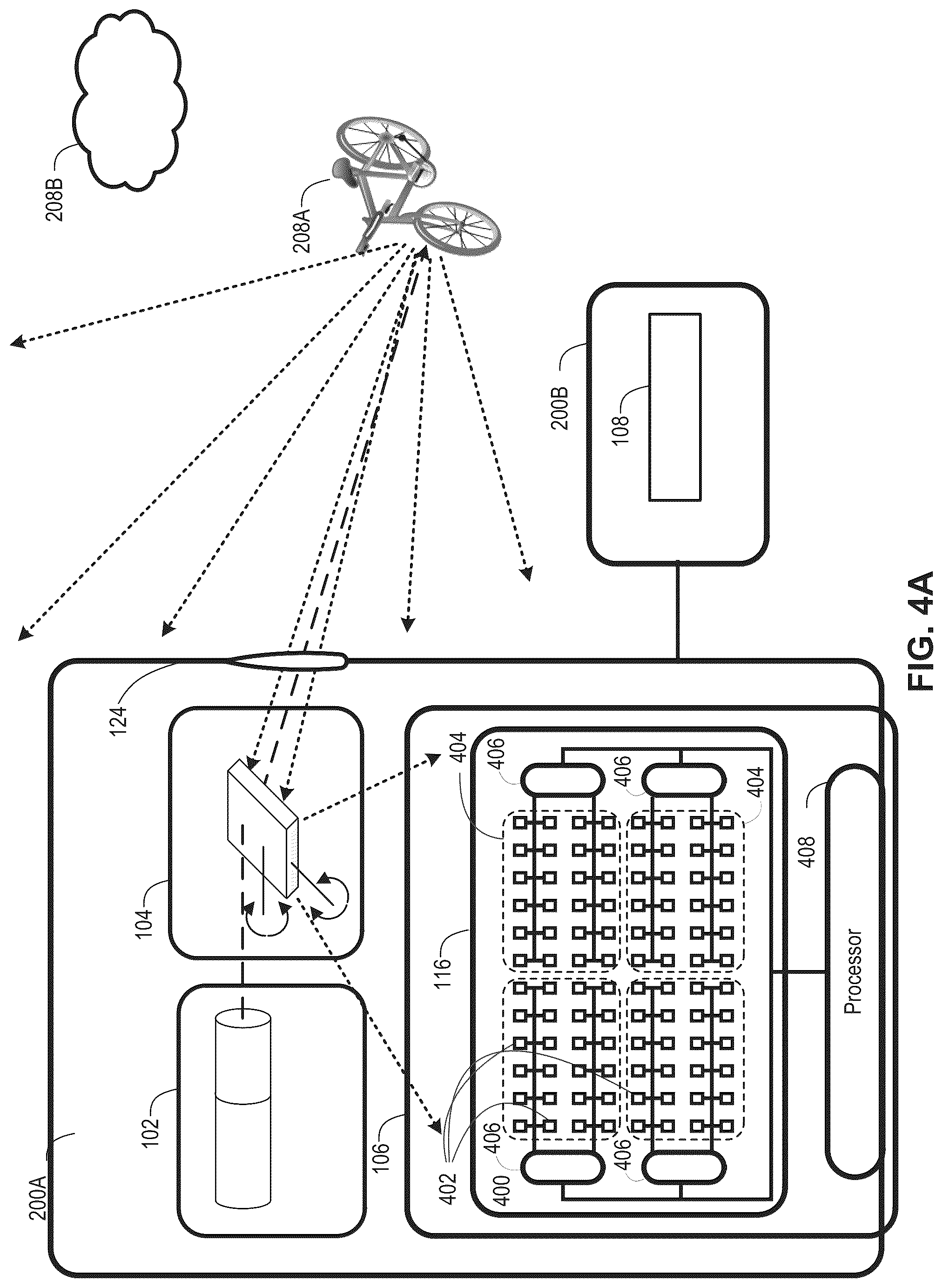 Patent US12105277 Figure 14 – Electrooptical systems having heating elements