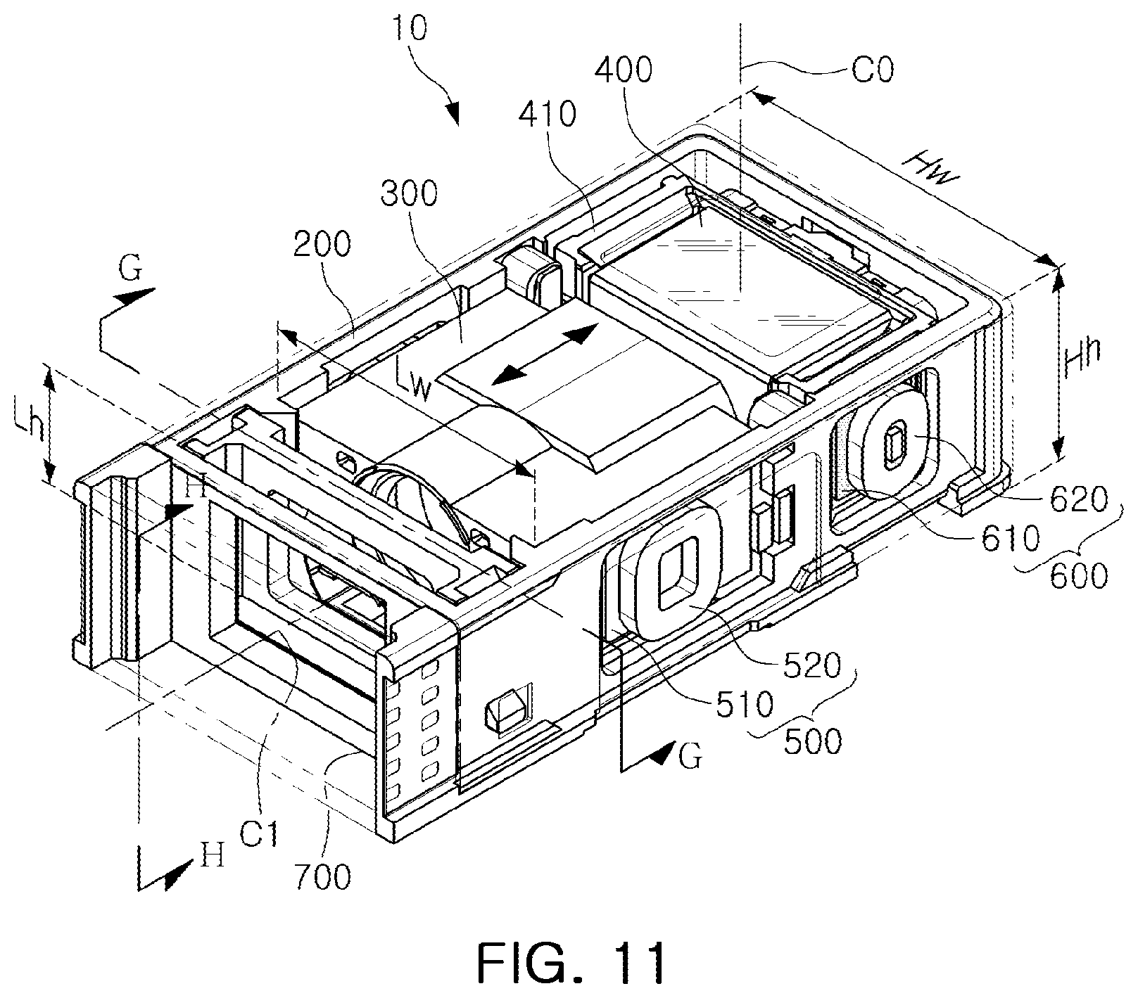 Patent US12105278 Figure 6 – Spacer and camera module