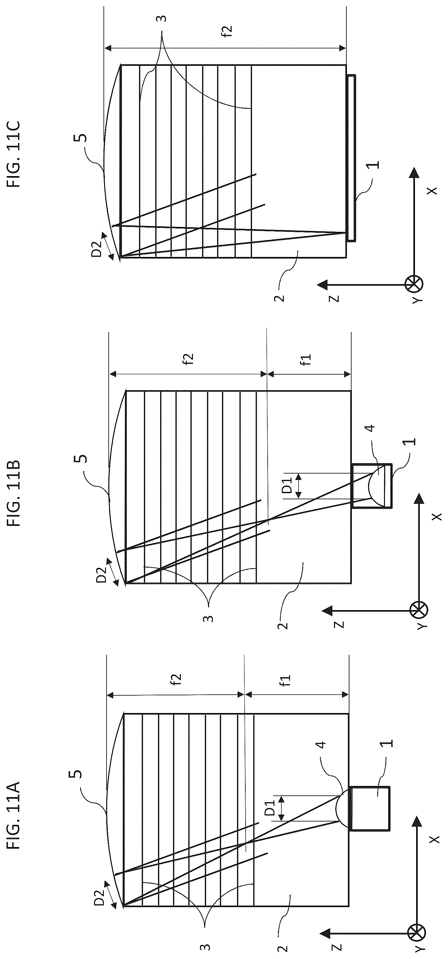 Patent US12105279 Figure 11 – Displays employing astigmatic optics and aberration compensation