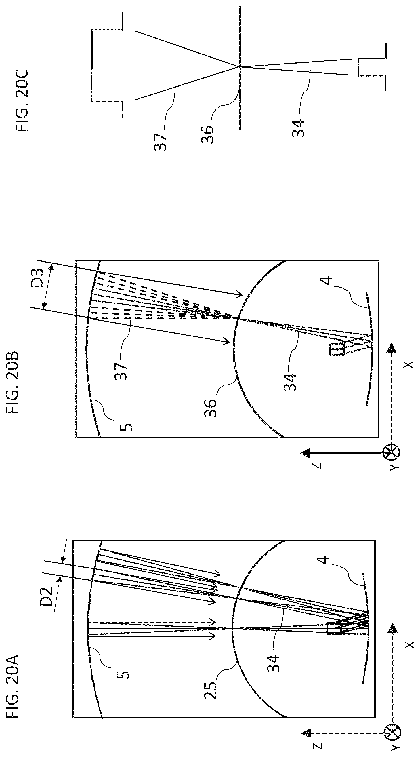 Patent US12105279 Figure 20 – Displays employing astigmatic optics and aberration compensation