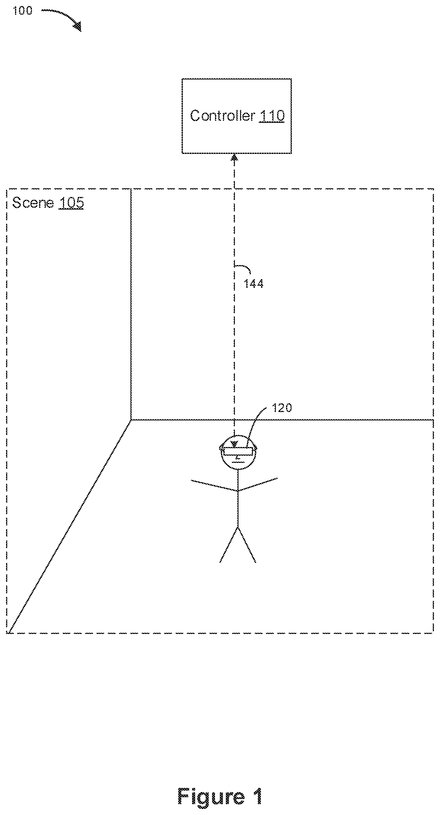 Patent US12105280 Figure 1 – Method and device for eye tracking using event camera data