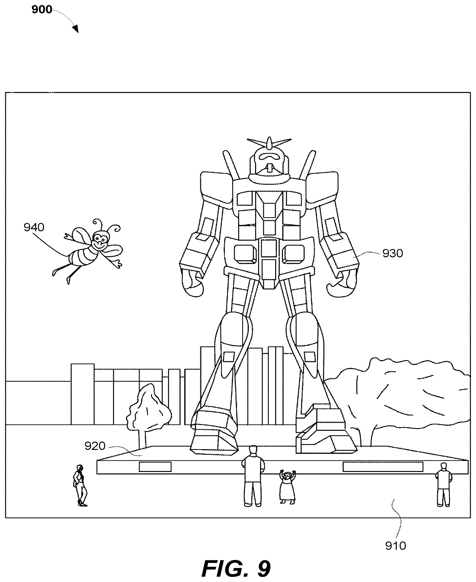 Patent US12105282 Figure 9 – Pairing with companion device