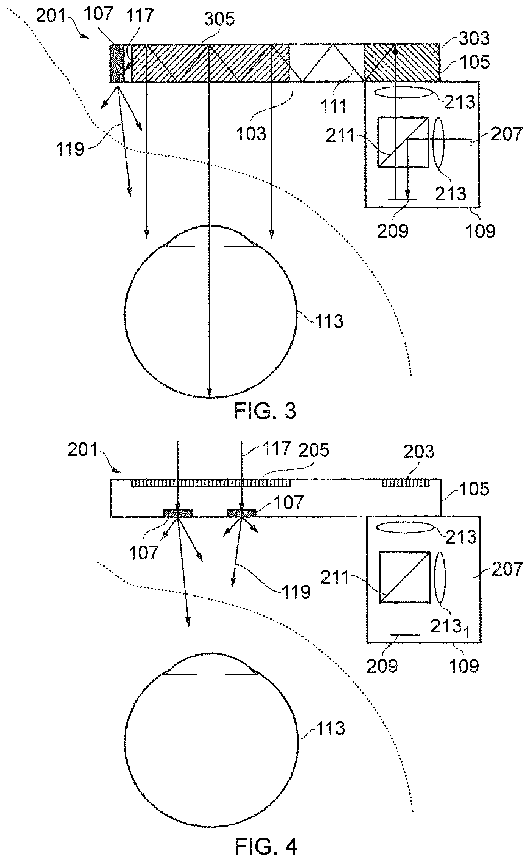 Patent US12105285 Figure 2 – Apparatus for use in a near eye display