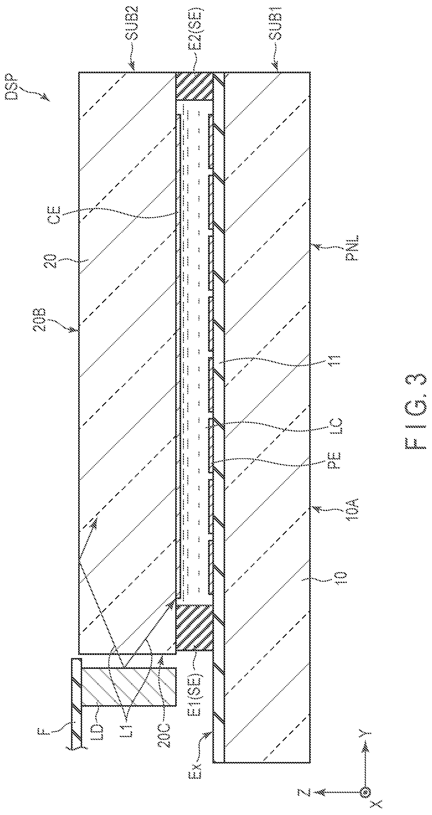 Patent US12105286 Figure 3 – Display device and helmet