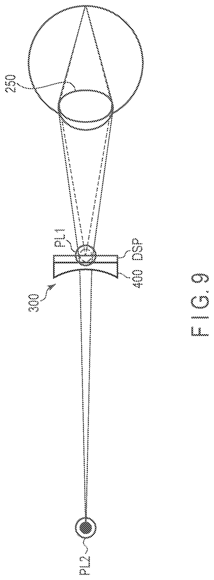 Patent US12105286 Figure 8 – Display device and helmet