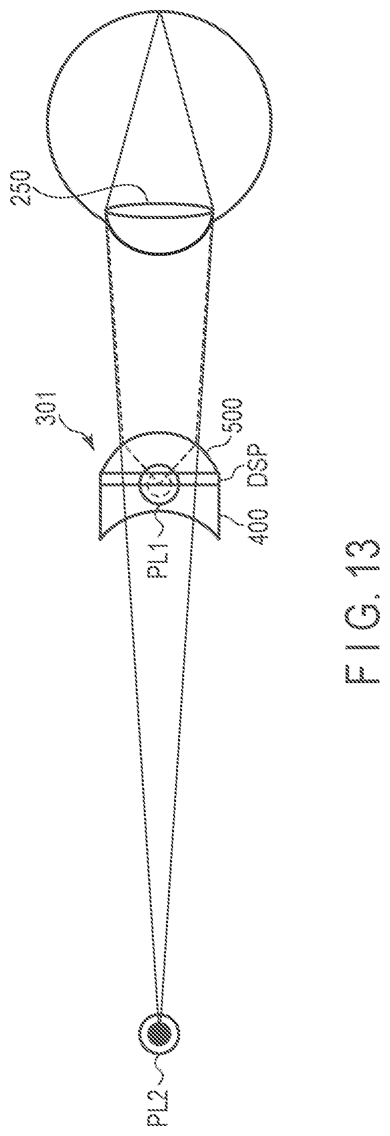 Patent US12105286 Figure 10 – Display device and helmet