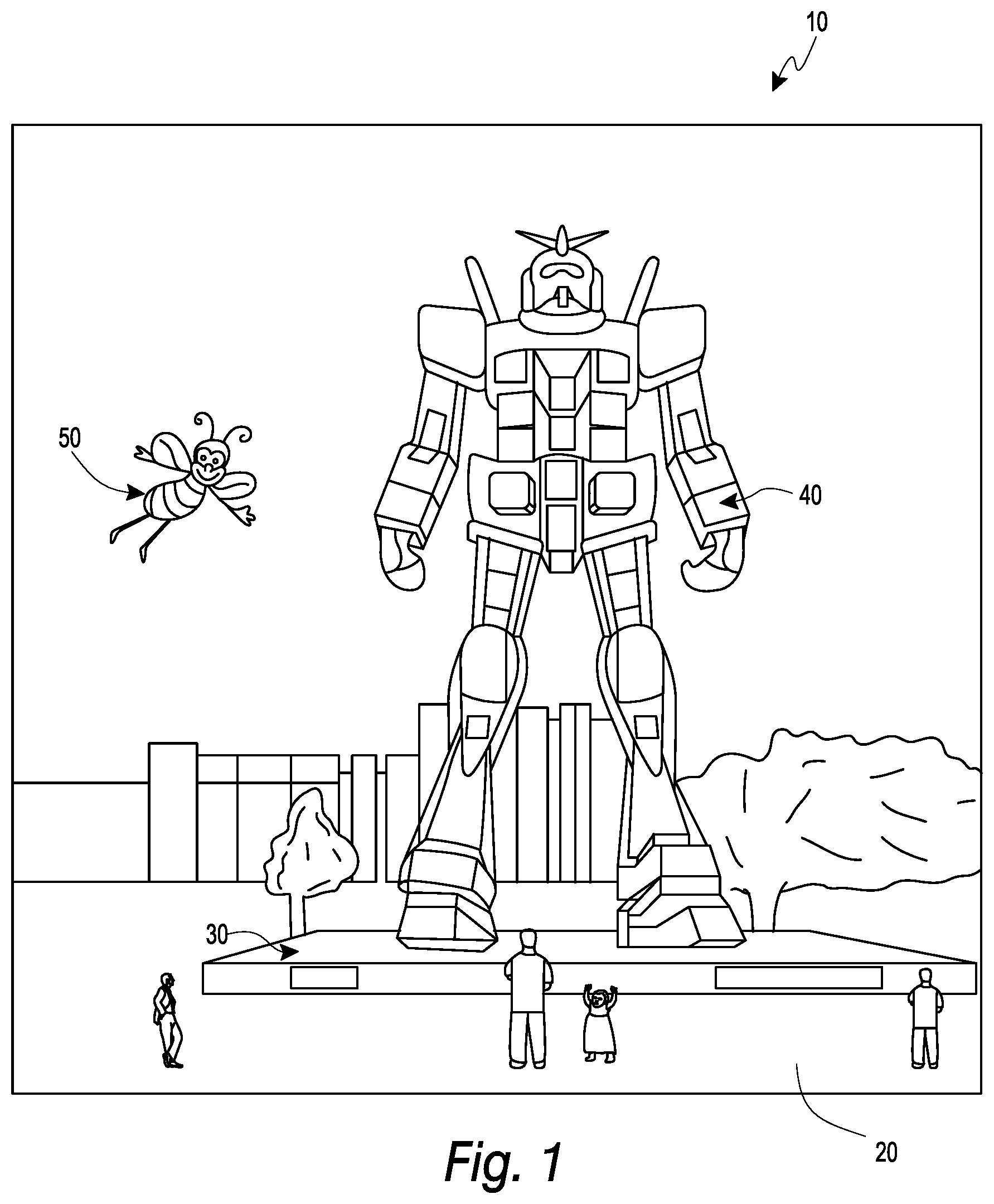 Patent US12105289 Figure 1 – Inline in-coupling optical elements