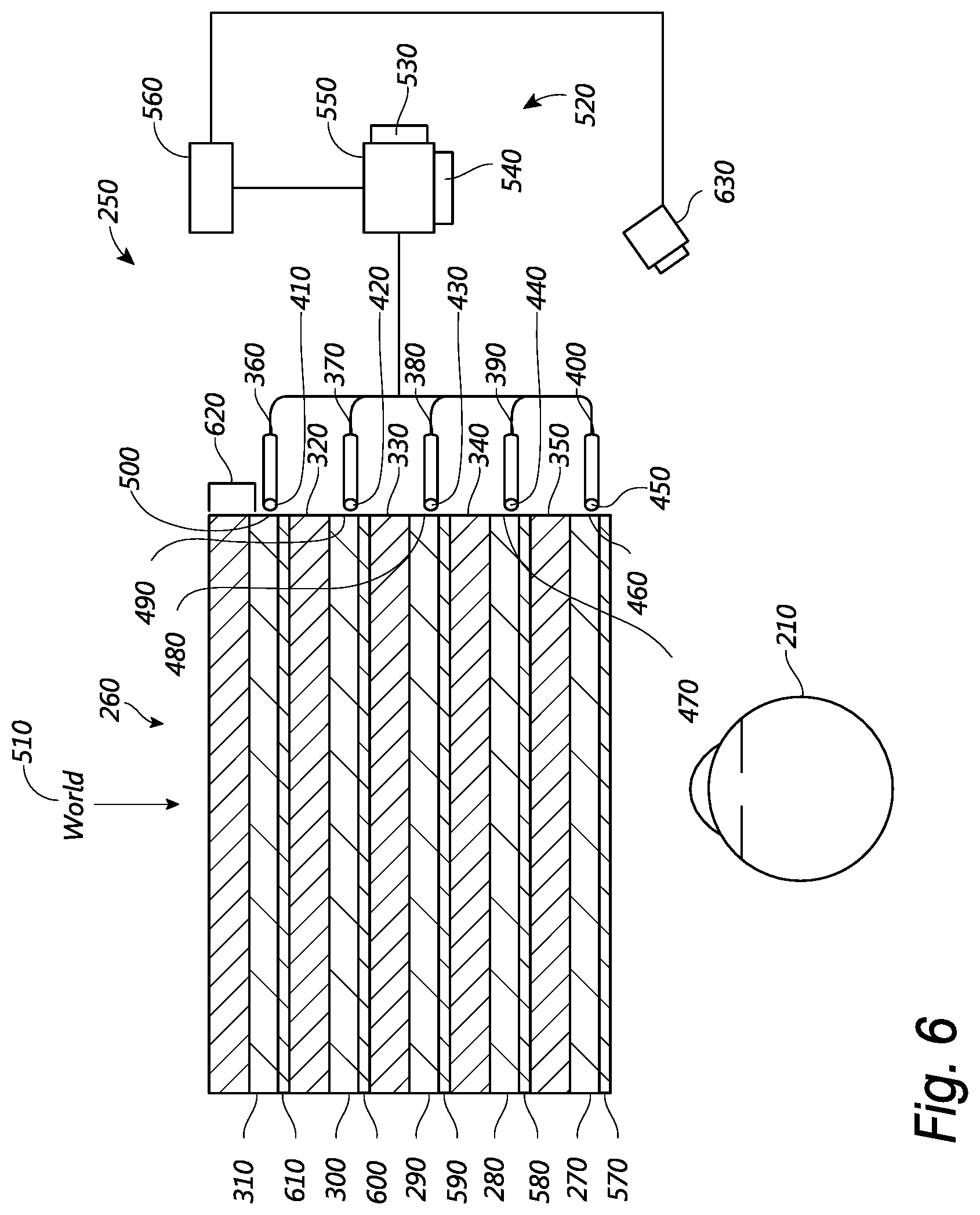 Patent US12105289 Figure 5 – Inline in-coupling optical elements