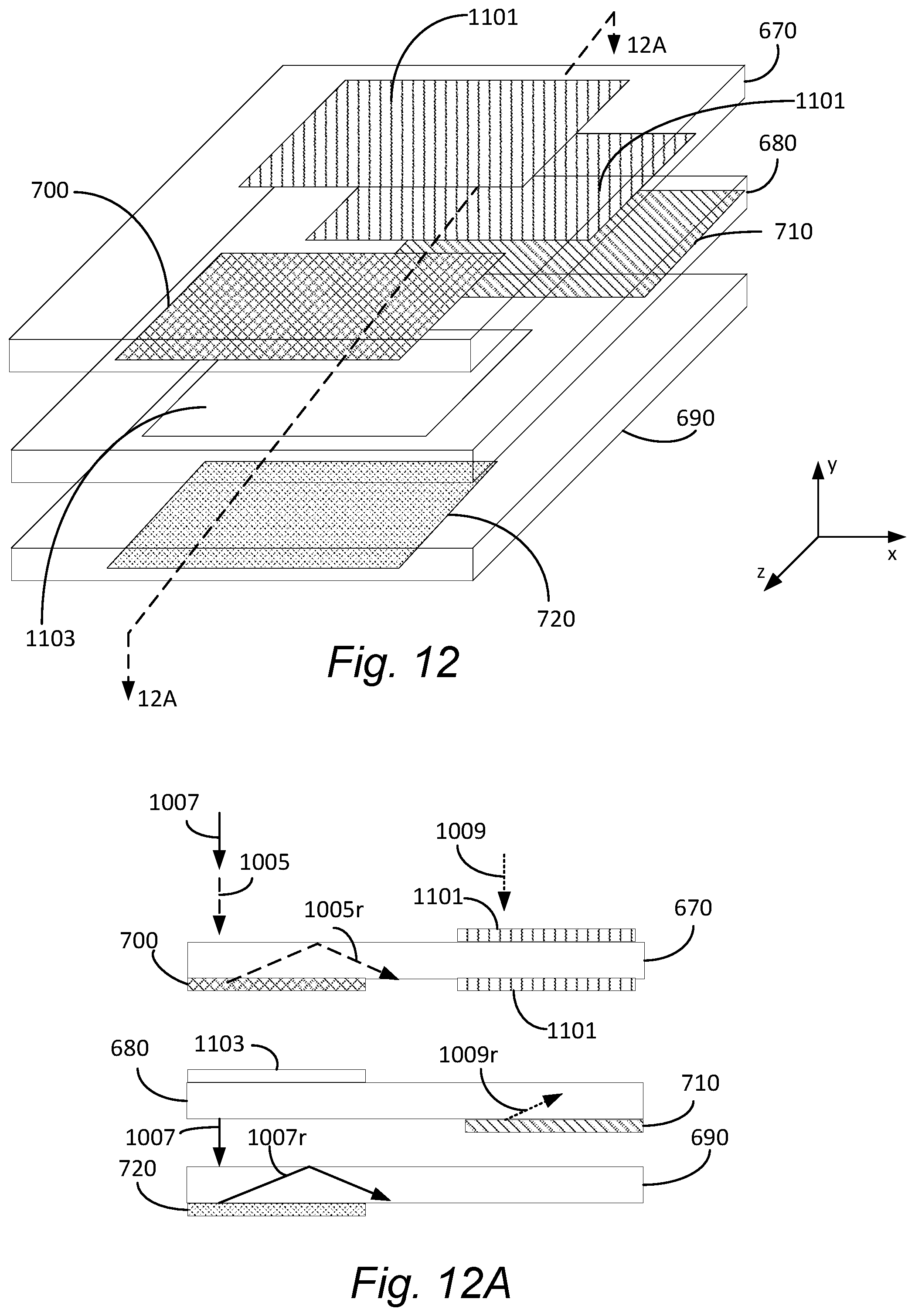 Patent US12105289 Figure 13 – Inline in-coupling optical elements