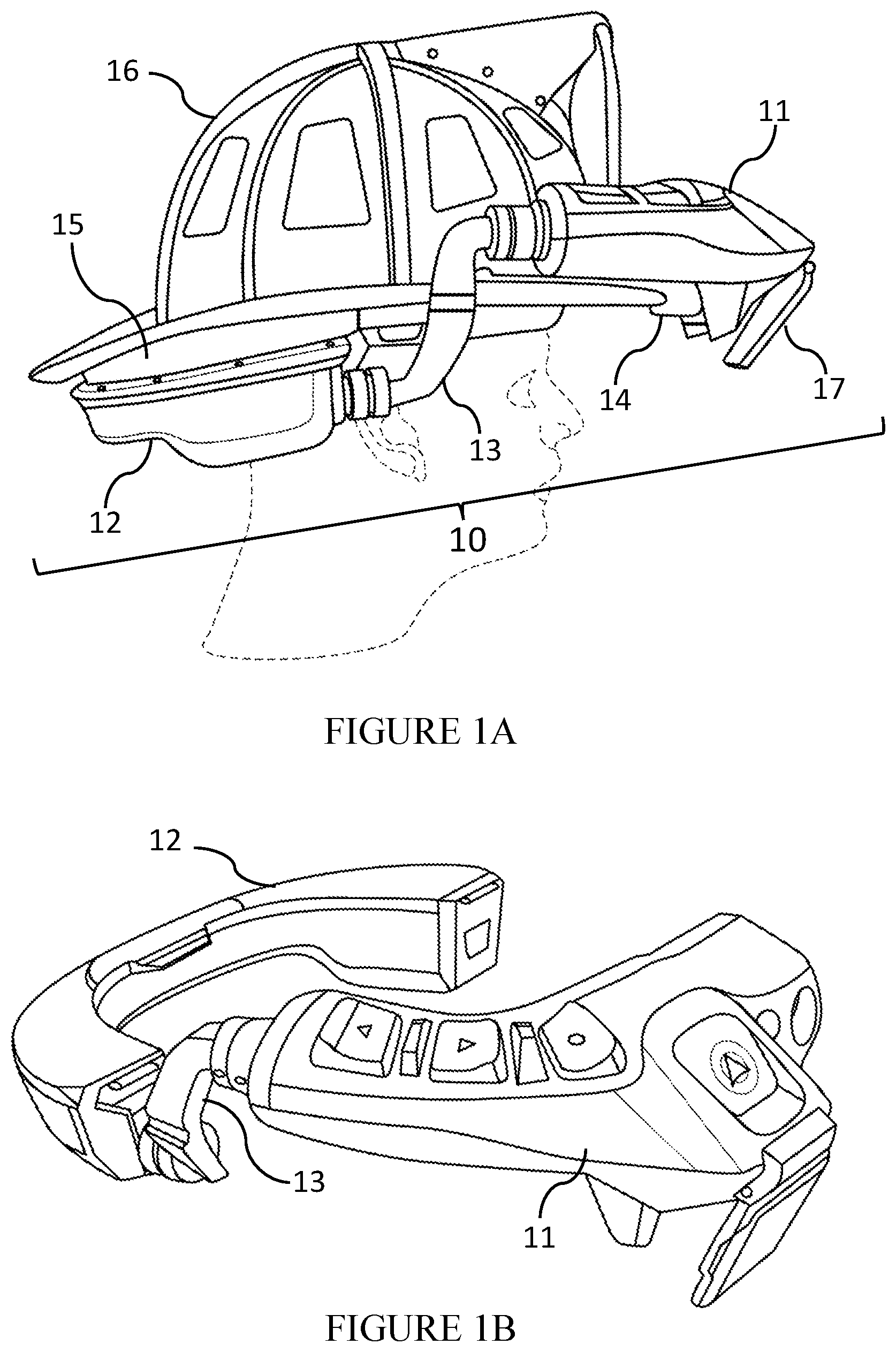 Patent US12105295 Figure 1 – Balanced helmet mounted visual communication and navigation system