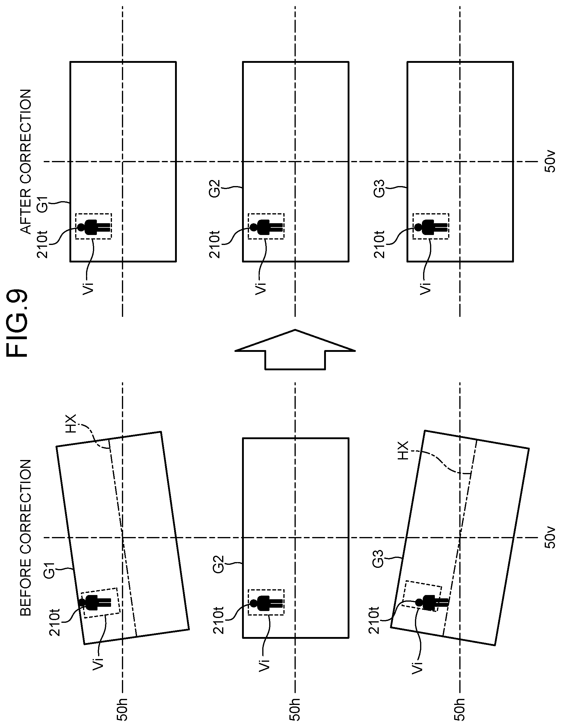 Patent US12105296 Figure 9 – Method of adjusting vehicle display device and vehicle display device