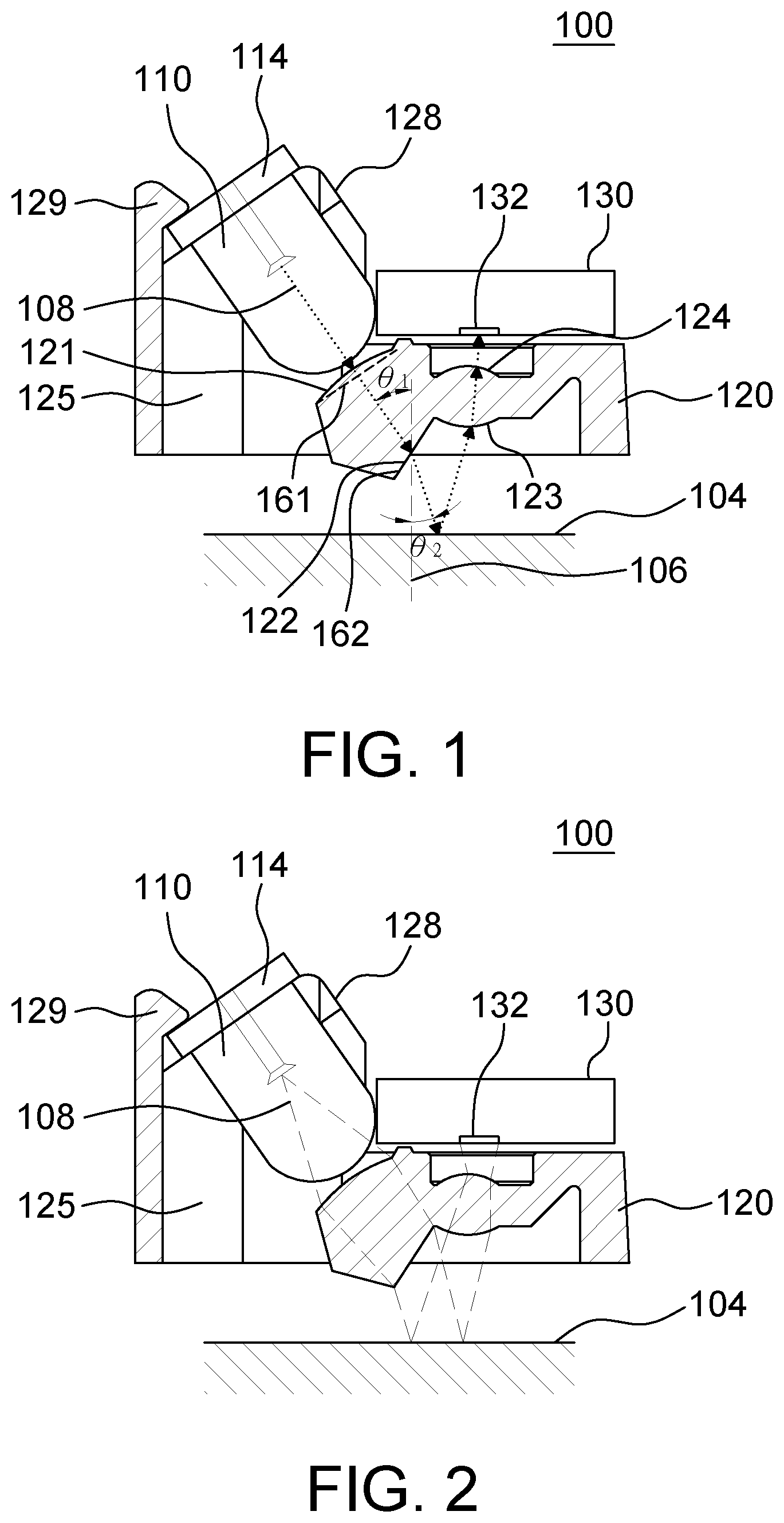 Patent US12105297 Figure 1 – Optical mouse and light pipe thereof